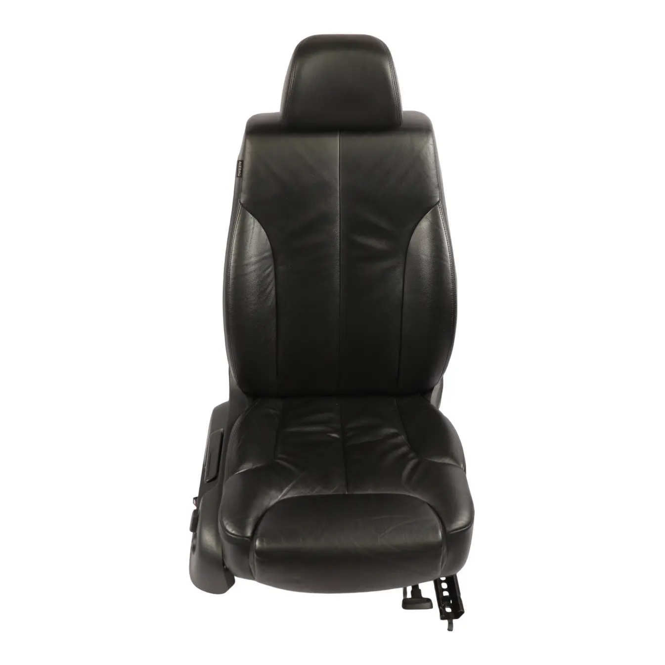Volkswagen VW Passat B6 Front Seat Heated Right O/S Half Electric Black Leather