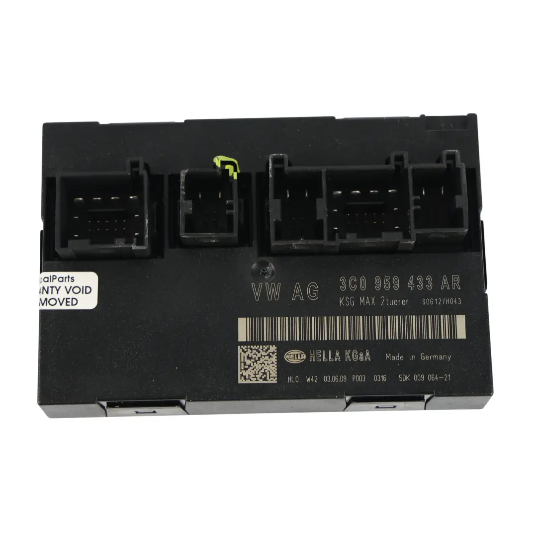 Volkswagen Passat CC B6 Komfort Steuergerät Modul ECU - SKU 3C0959433AR-1 - Teilenummer 3C0959433AR
