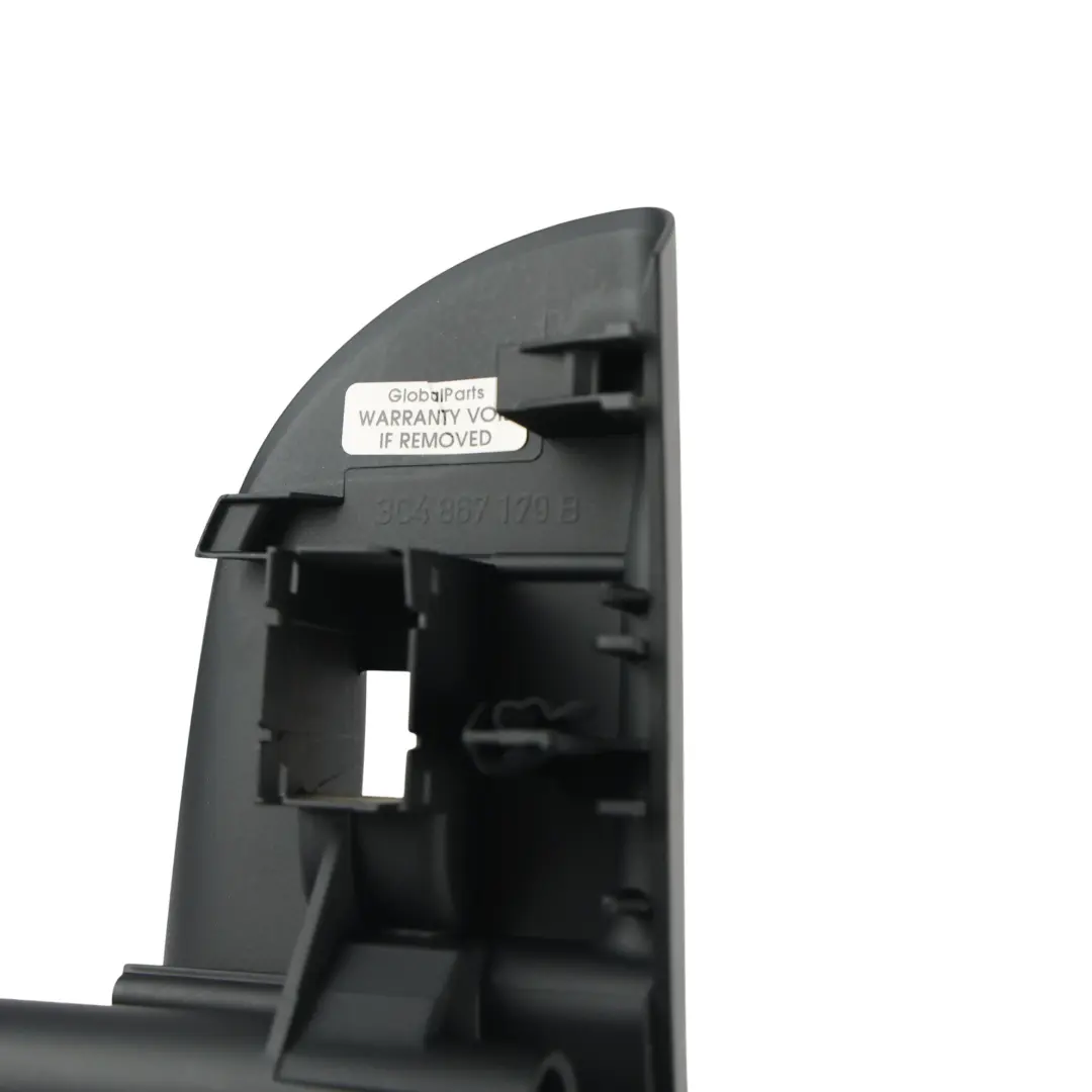 Tür Innengriff Blende Schalter Hinten Links für Volkswagen Passat B6 mit Teilenummer 3C4867179B Volkswagen Passat B6 Tür Innengriff Blende Schalter Hinten Links - SKU 3C4867179B - Teilenummer 3C4867179B