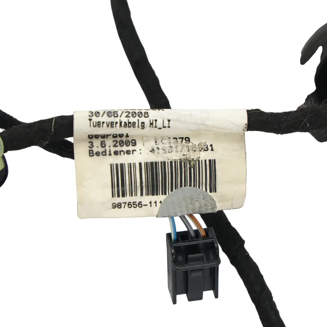 Volkswagen Passat B6 Door Wire Cable Harness Loom Rear Left N/S - SKU 3C4971693NL - Part number 3C4971693NL