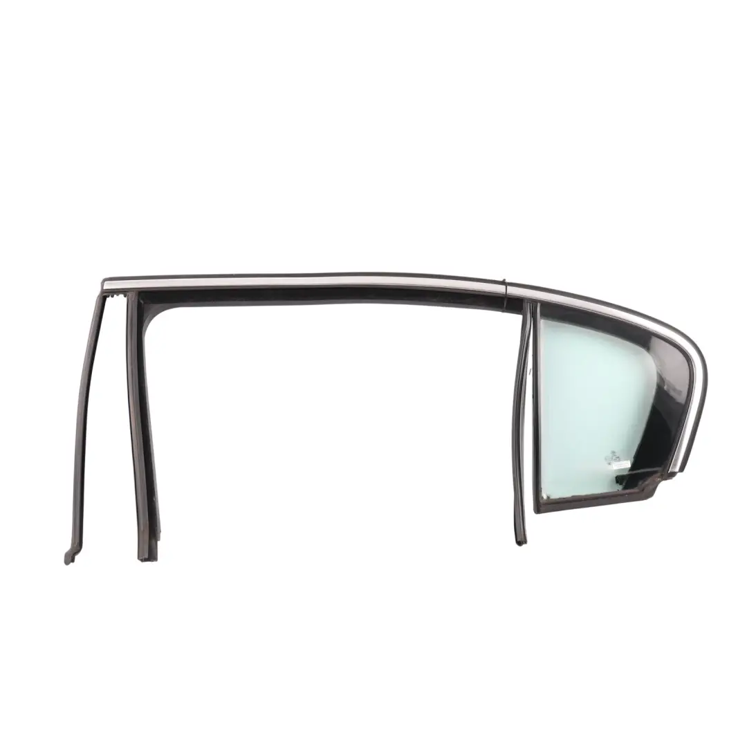 VW Passat B6 Rear Door Window Fixed Glas Guide Trim Seal Left N/S - SKU 3C5839431G - Part number 3C5839431G