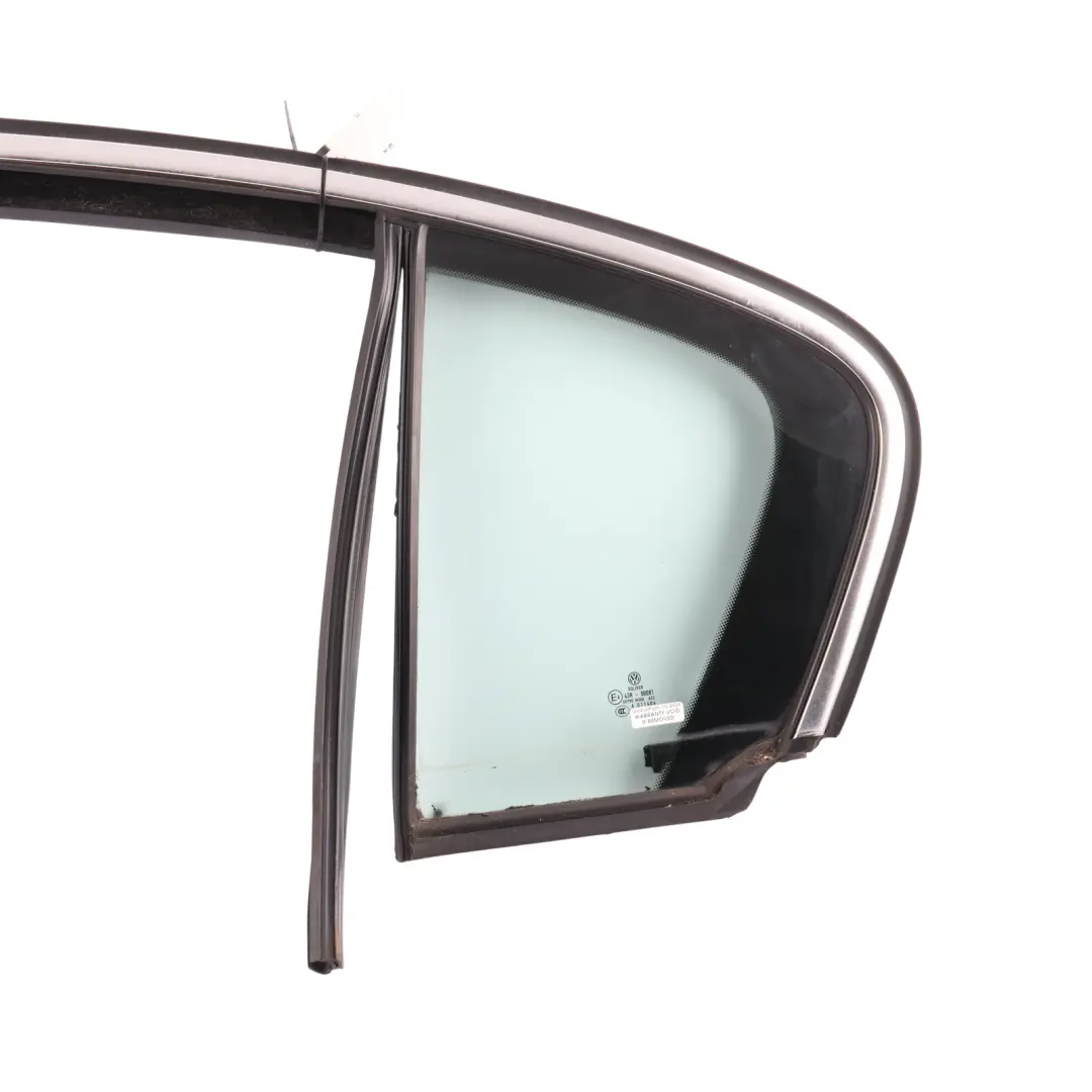 Door Window Fixed Glas Guide Trim Seal Left N/S to VW Passat B6 Rear with Part number 3C5839431G VW Passat B6 Rear Door Window Fixed Glas Guide Trim Seal Left N/S - SKU 3C5839431G - Part number 3C5839431G