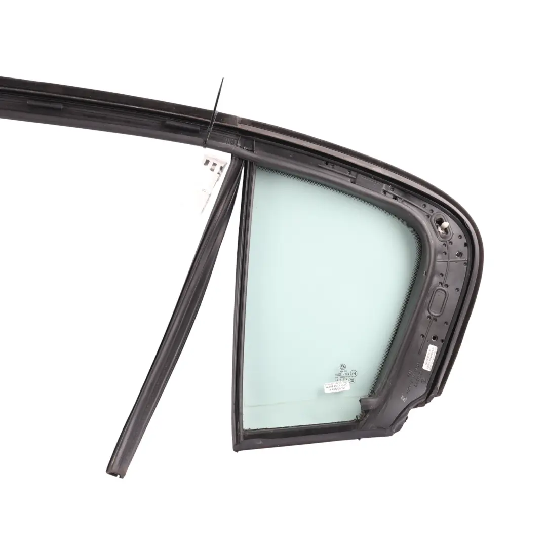 VW Passat B6 Rear Door Window Fixed Glas Guide Trim Seal Right O/S - SKU 3C5839432G - Part number 3C5839432G