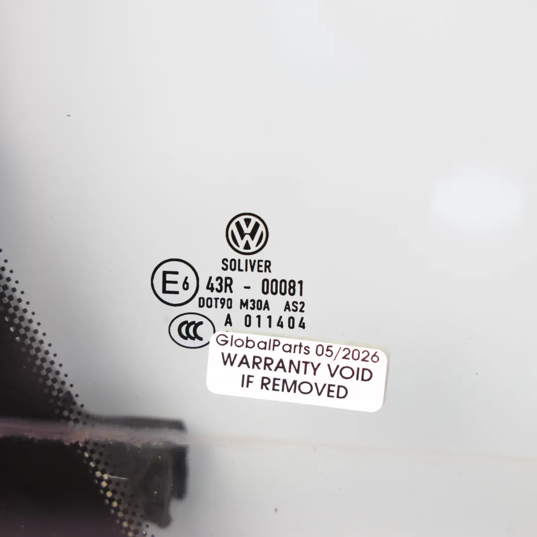 VW Passat B6 Rear Door Window Fixed Glas Guide Trim Seal Right O/S - SKU 3C5839432G - Part number 3C5839432G