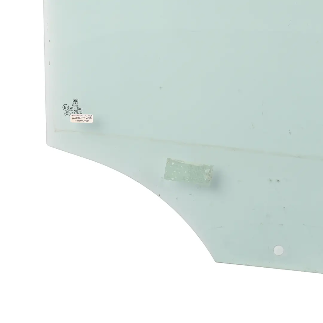 Door Window Glass Glazing AS2 Right O/S to Volkswagen Passat B6 Rear with Part number 3C5845026 Volkswagen Passat B6 Rear Door Window Glass Glazing AS2 Right O/S - SKU 3C5845026 - Part number 3C5845026