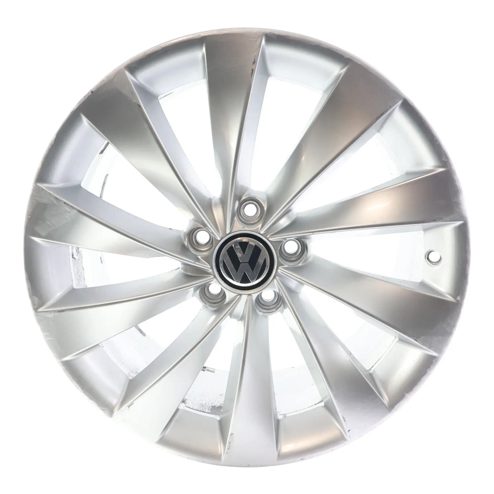 Volkswagen Scirocco Mk3 Llanta De Aleación Plateada 18" 8J ET:41 3C8601025D