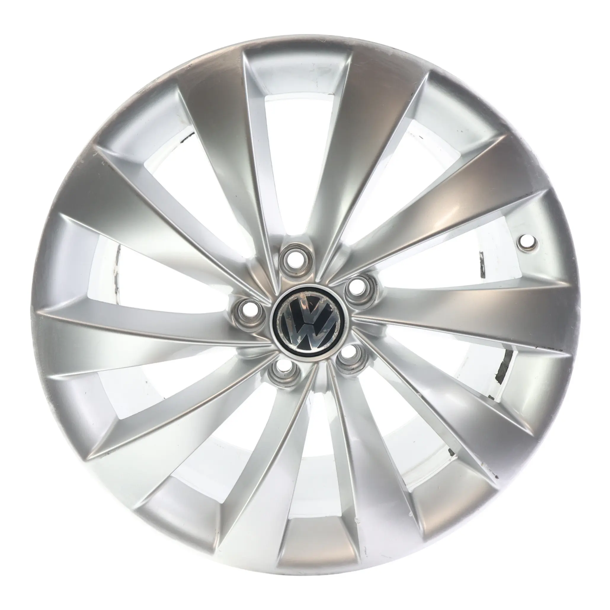 Volkswagen Scirocco Mk3 Llanta De Aleación Plateada 18" 8J ET:41 3C8601025D