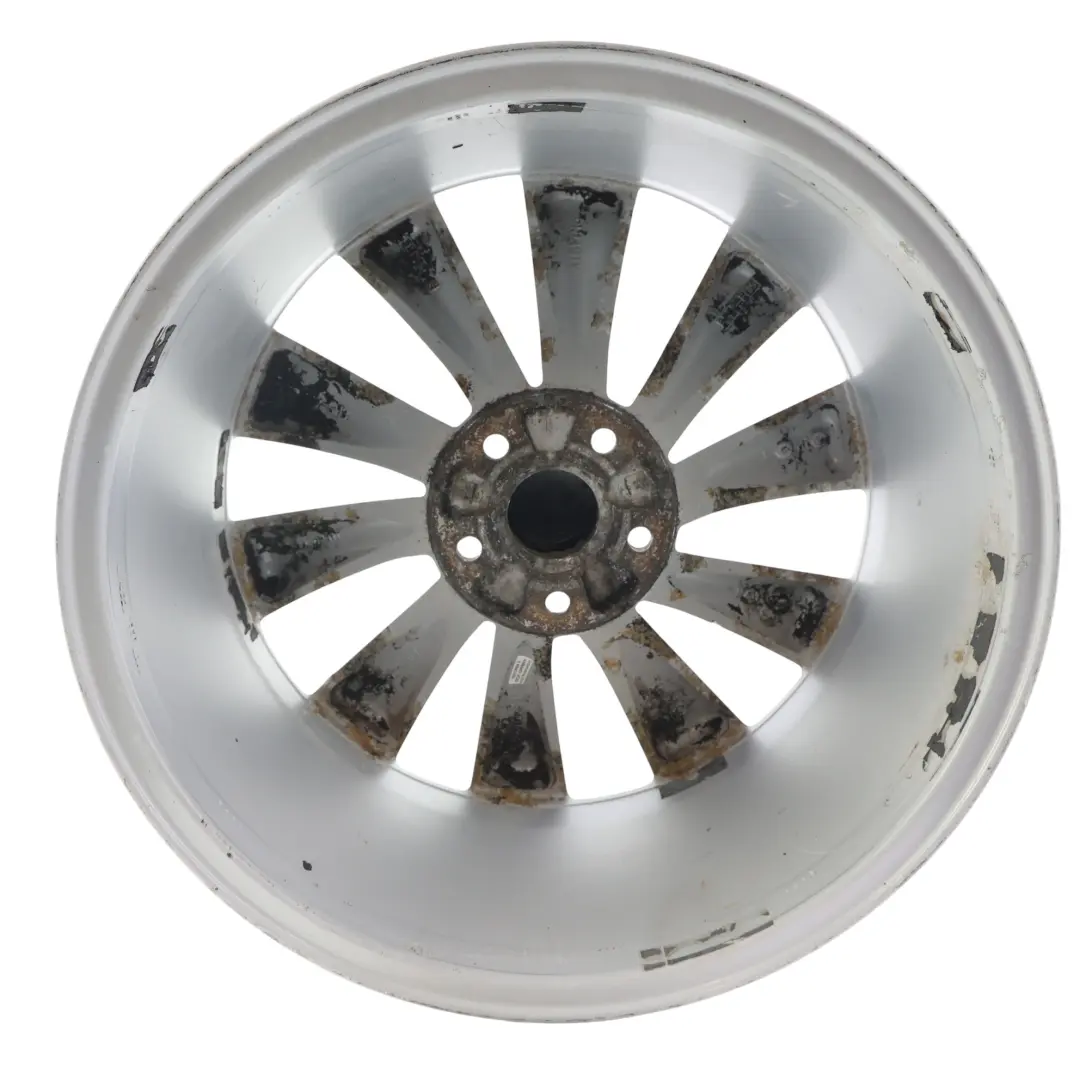 Volkswagen Scirocco Mk3 Silberne Leichtmetallfelge 18" 8J ET:41 - SKU 3C8601025D-4 - Teilenummer 3C8601025D