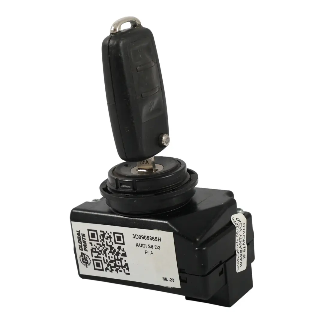 Ignition Barrel Audi S8 D3 VW Touareg 1 FL Phaeton Ignition Lock to with Part number 3D0905865H Ignition Barrel Audi S8 D3 VW Touareg 1 FL Phaeton Ignition Lock - SKU 3D0905865H - Part number 3D0905865H