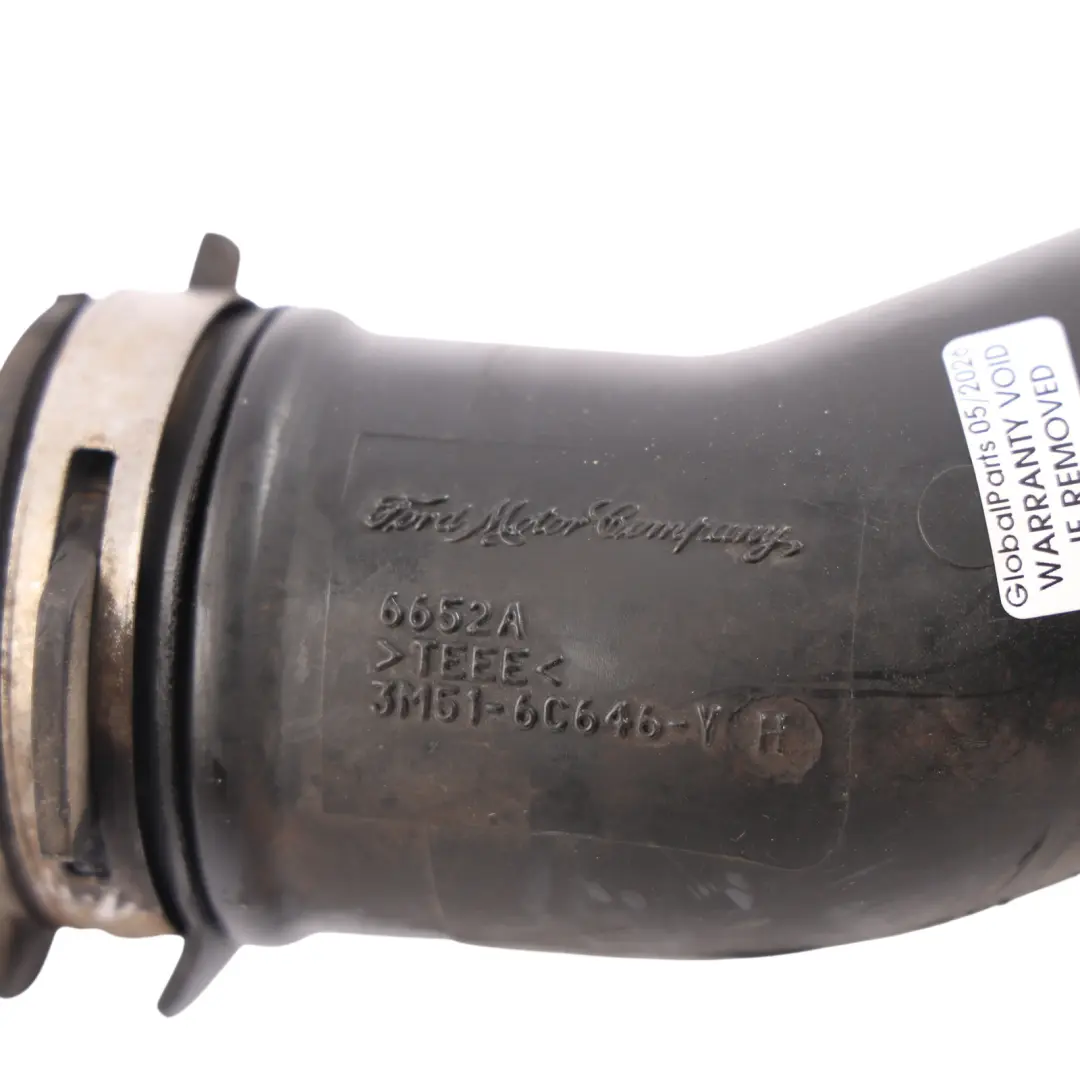 Ford Focus Mk2 Intercooler Air Duct Turbo Pipe Hose 2.0 TDCI - SKU 3M51-6C646-YH - Part number 3M51-6C646-YH