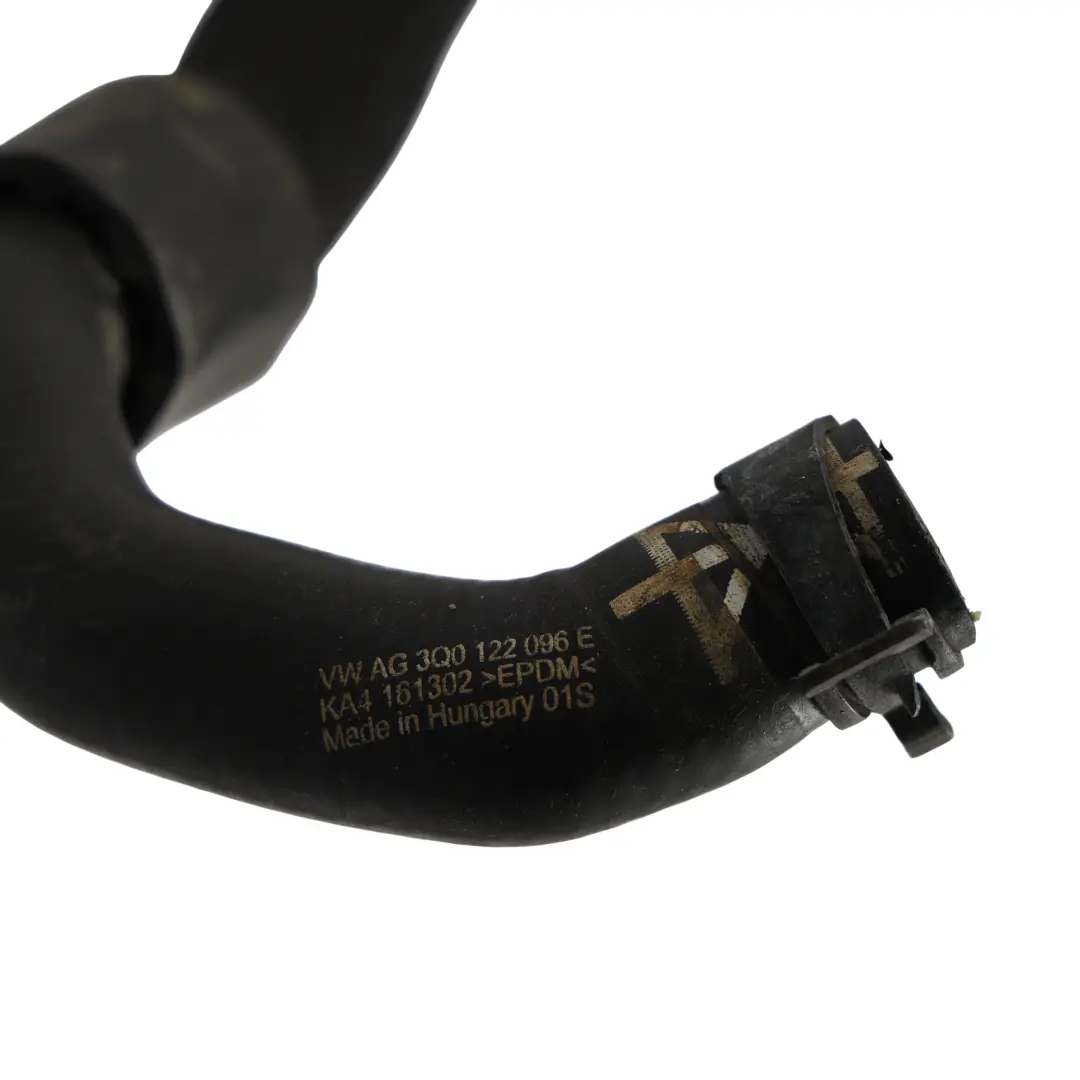 Volkswagen Golf Mk8 Water Coolant Cooling Pipe Hose Line 2.0 TDI - SKU 3Q0122096E - Part number 3Q0122096E