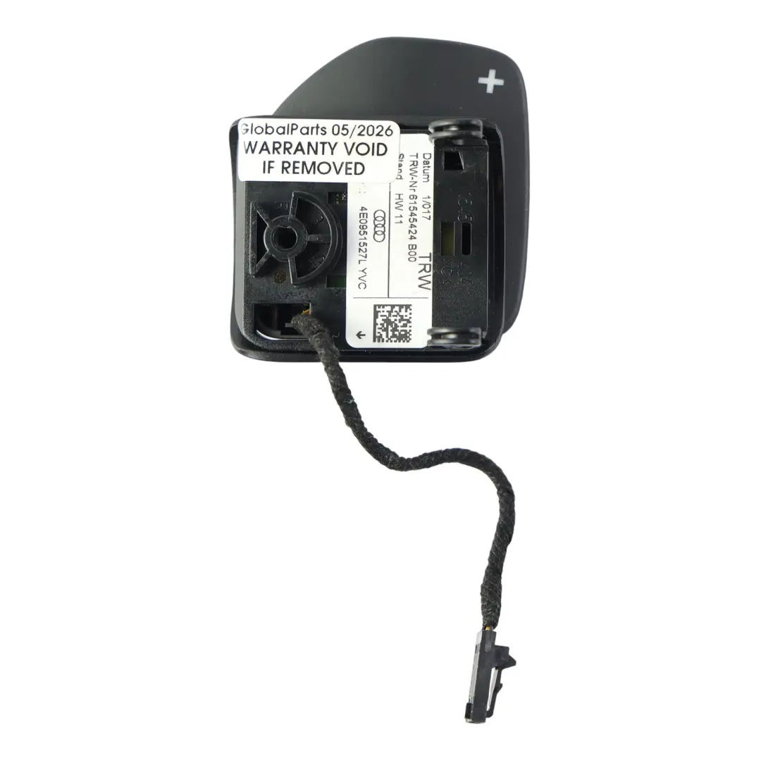 Lenkrad Schaltwippen Schalter Plus Rechts für Audi A5 8T mit Teilenummer 4E0951527L Audi A5 8T Lenkrad Schaltwippen Schalter Plus Rechts - SKU 4E0951527L-1 - Teilenummer 4E0951527L
