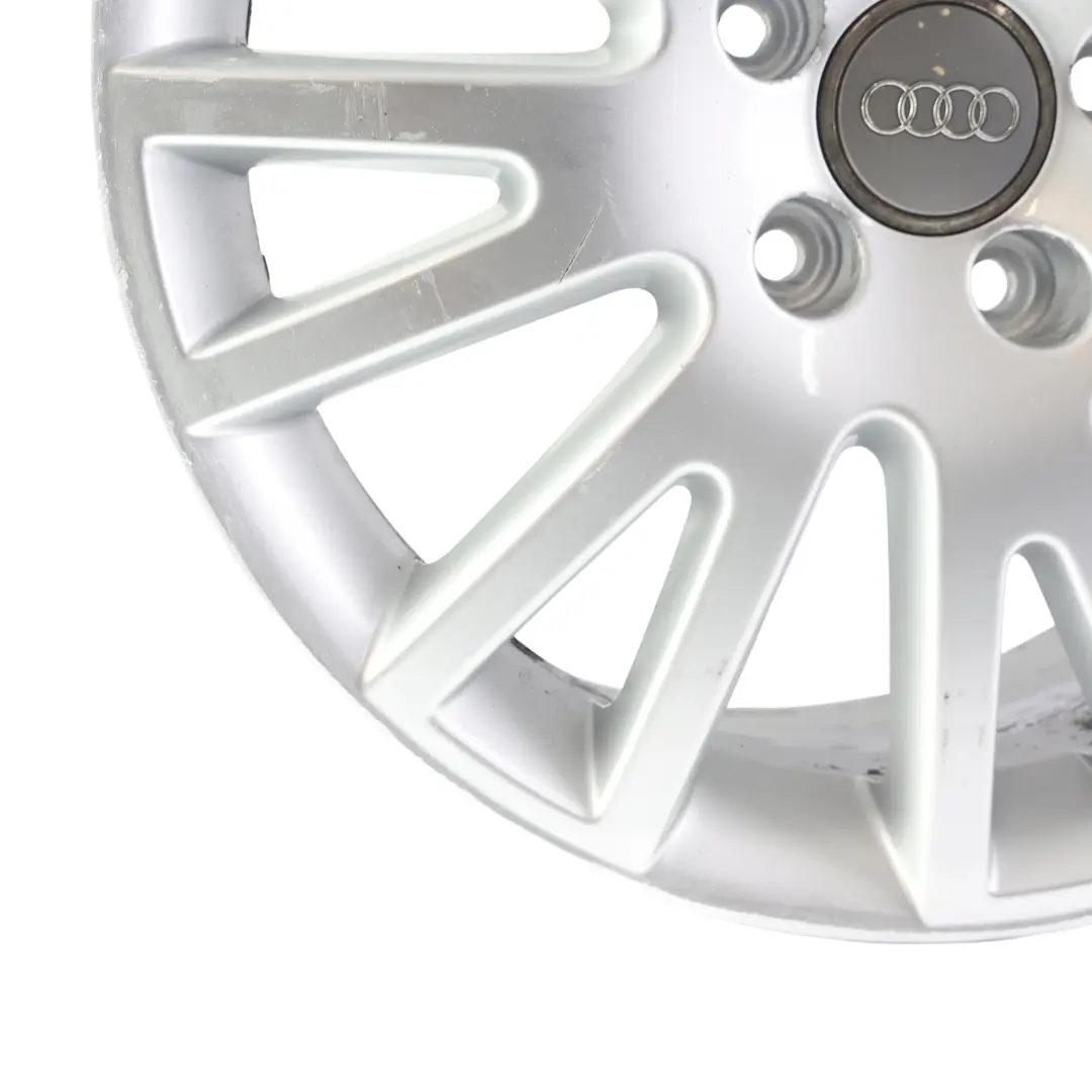 Silber Rad Legierung Felge 17" 7,5J ET:45 für Audi A4 B6 B7 mit Teilenummer 4F0601025AK Audi A4 B6 B7 Silber Rad Legierung Felge 17" 7,5J ET:45 - SKU 4F0601025AK-1 - Teilenummer 4F0601025AK