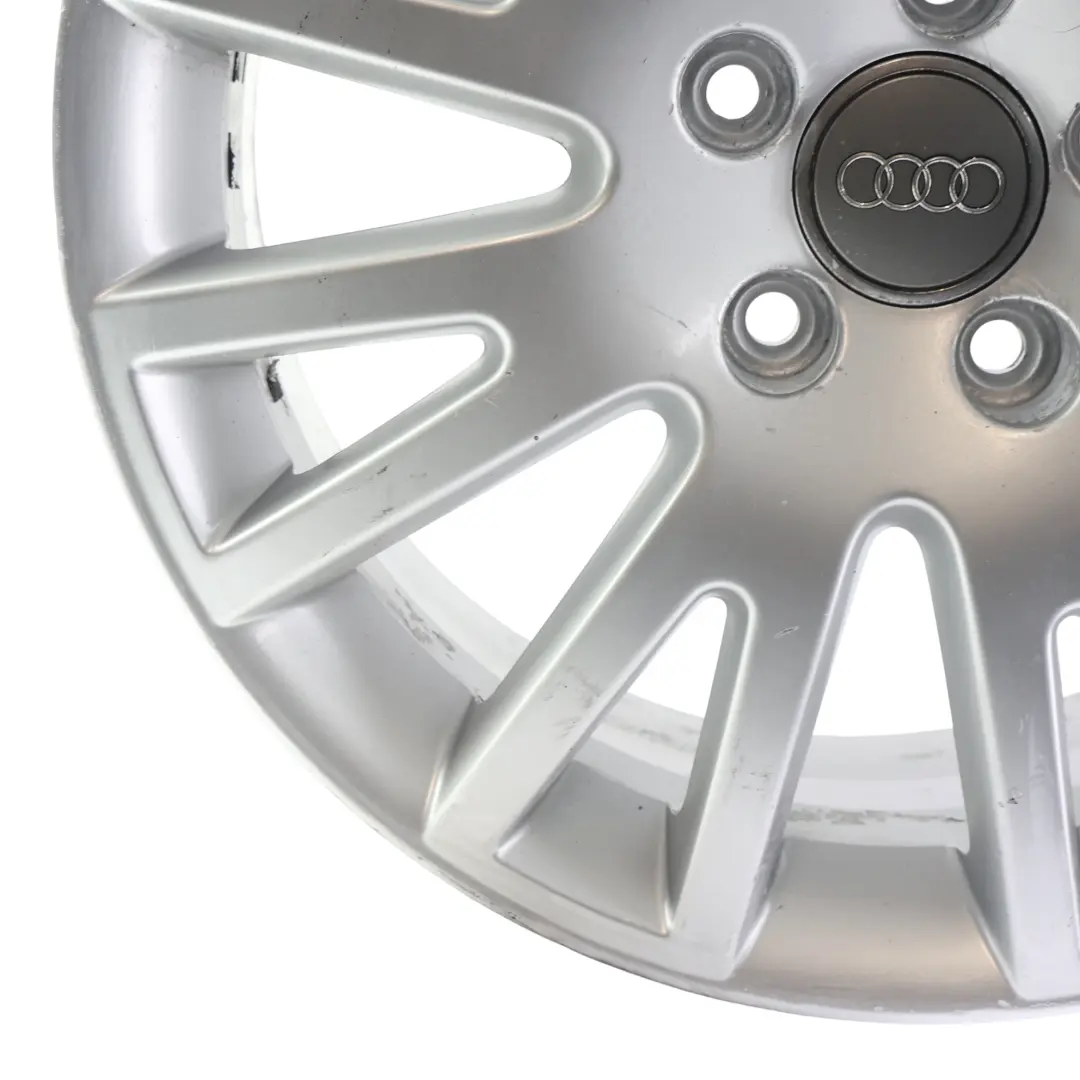 Alloy Rim 17" 7,5J ET:45 to Audi A4 B6 B7 Silver Wheel with Part number 4F0601025AK Audi A4 B6 B7 Silver Wheel Alloy Rim 17" 7,5J ET:45 - SKU 4F0601025AK-2 - Part number 4F0601025AK