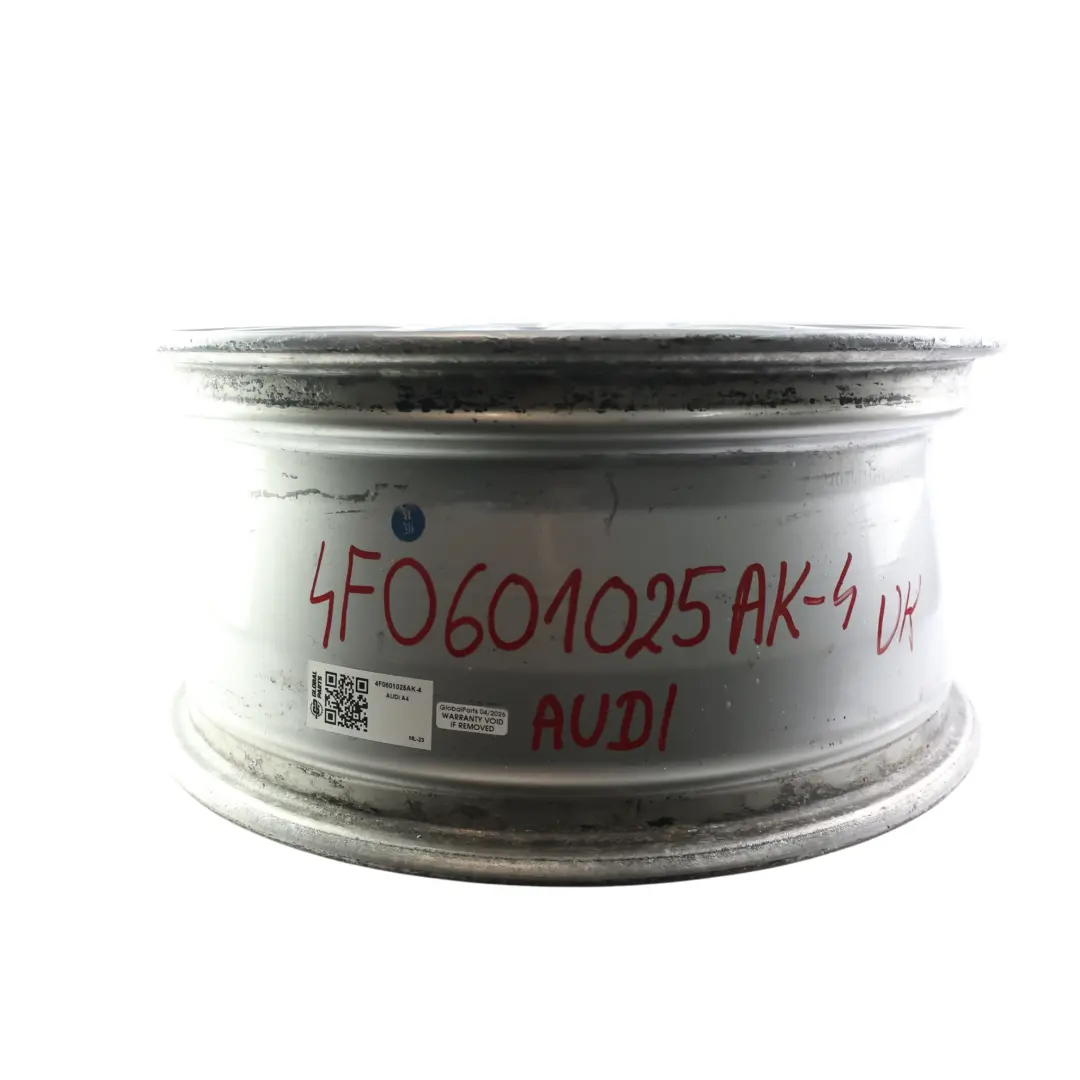 Alloy Rim 17" 7,5J ET:45 to Audi A4 B6 Silver Wheel with Part number 4F0601025AK Audi A4 B6 Silver Wheel Alloy Rim 17" 7,5J ET:45 - SKU 4F0601025AK-4 - Part number 4F0601025AK