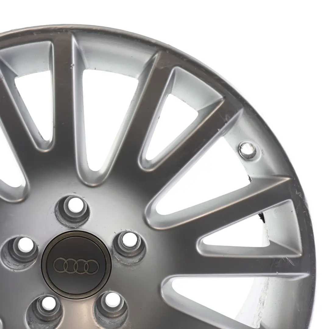 Audi A4 B6 Silver Wheel Alloy Rim 17" 7,5J ET:45 - SKU 4F0601025AK-4 - Part number 4F0601025AK