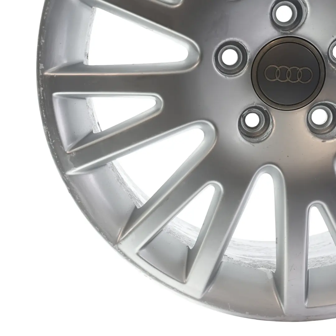 Audi A4 B6 Silver Wheel Alloy Rim 17" 7,5J ET:45 - SKU 4F0601025AK-4 - Part number 4F0601025AK