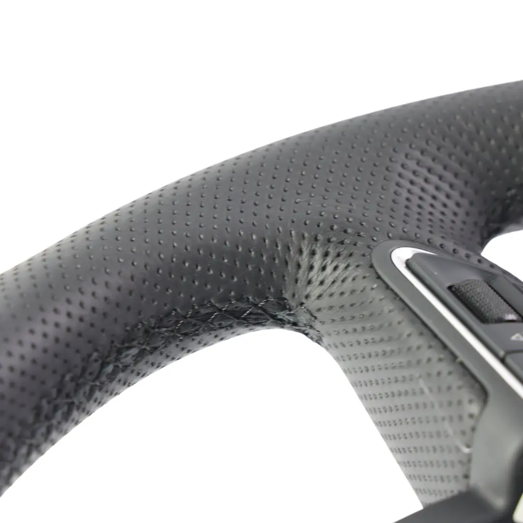 Audi A6 C7 A7 4G Steering Wheel NEW Black Leather Multifunction - SKU 4G0419091BD-1 - Part number 4G0419091BD