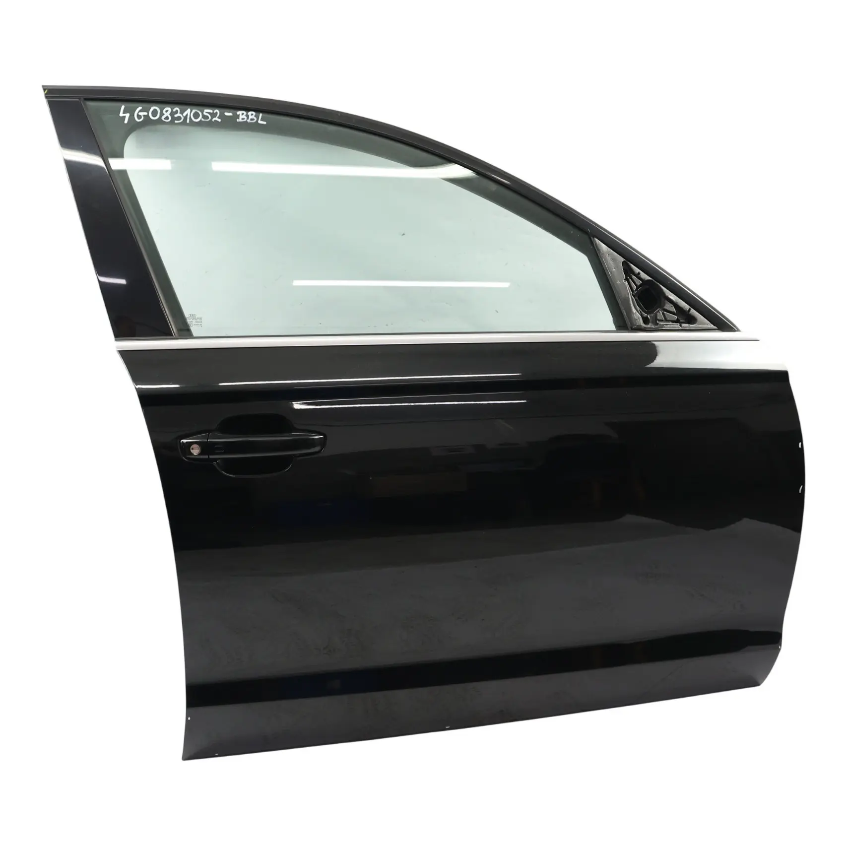 Audi A6 C7 Pannello Porta Anteriore Destra Nero Brillante Metallico Y9B