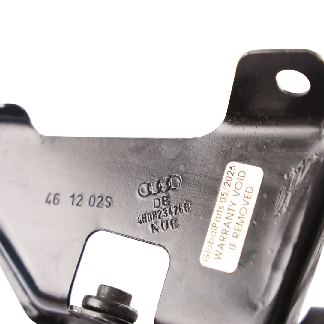 Audi A8 S8 4H Soporte Carcasa Cerradura Capó Derecho - SKU 4H0823426B - Número de pieza 4H0823426B