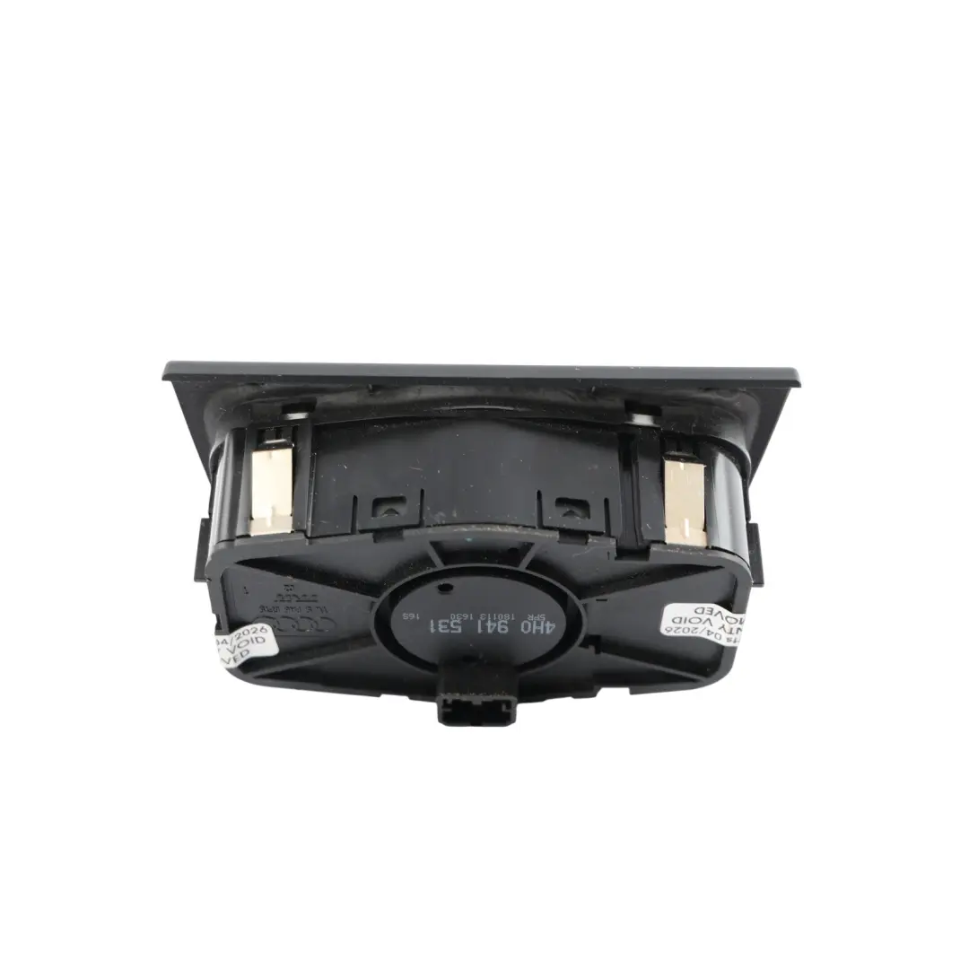 A8 S8 Quattro 4H Headlight Fog Light Control Switch - SKU 4H0941531 - Part number 4H0941531