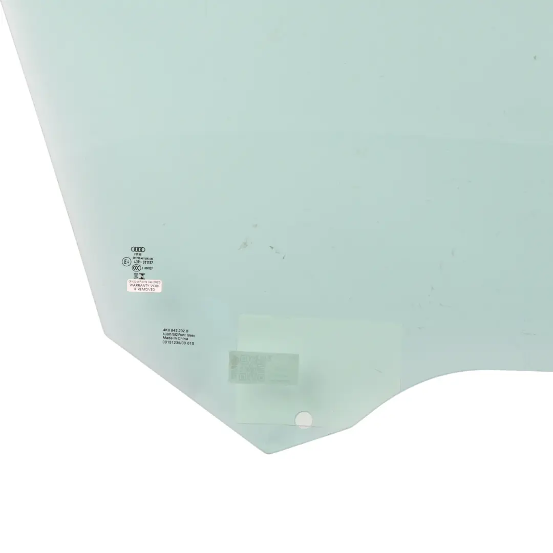 Audi A6 C8 Front Door Window Glass Glazing AS2 Right O/S - SKU 4K0845202B - Part number 4K0845202B