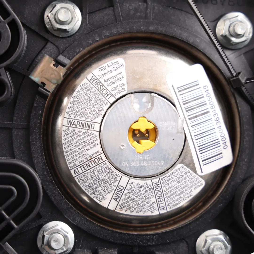 Ford Focus Mk2 Steering Wheel Air Module Driver's Side Black - SKU 4M51-A042B85-DD - Part number 4M51-A042B85-DD