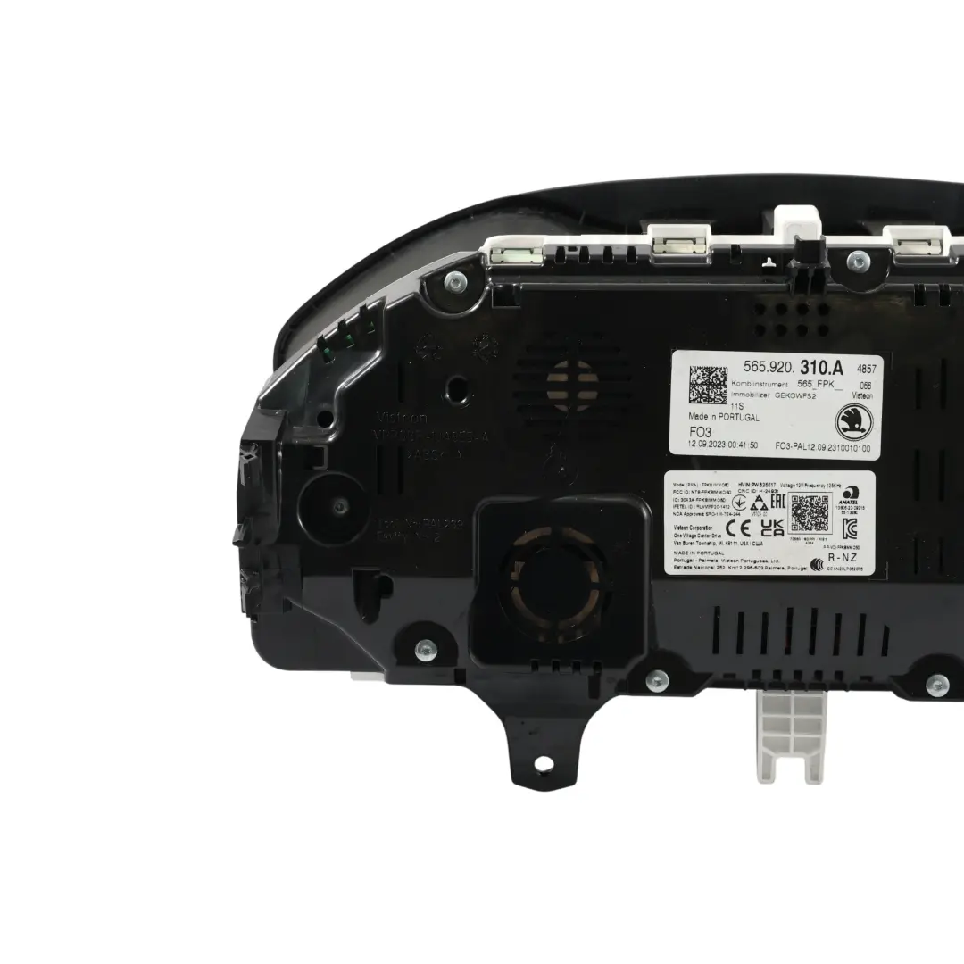 Skoda Karoq Compteur Tableau de Bord Diesel Automatique - SKU 565920310A - Numéro de pièce 565920310A