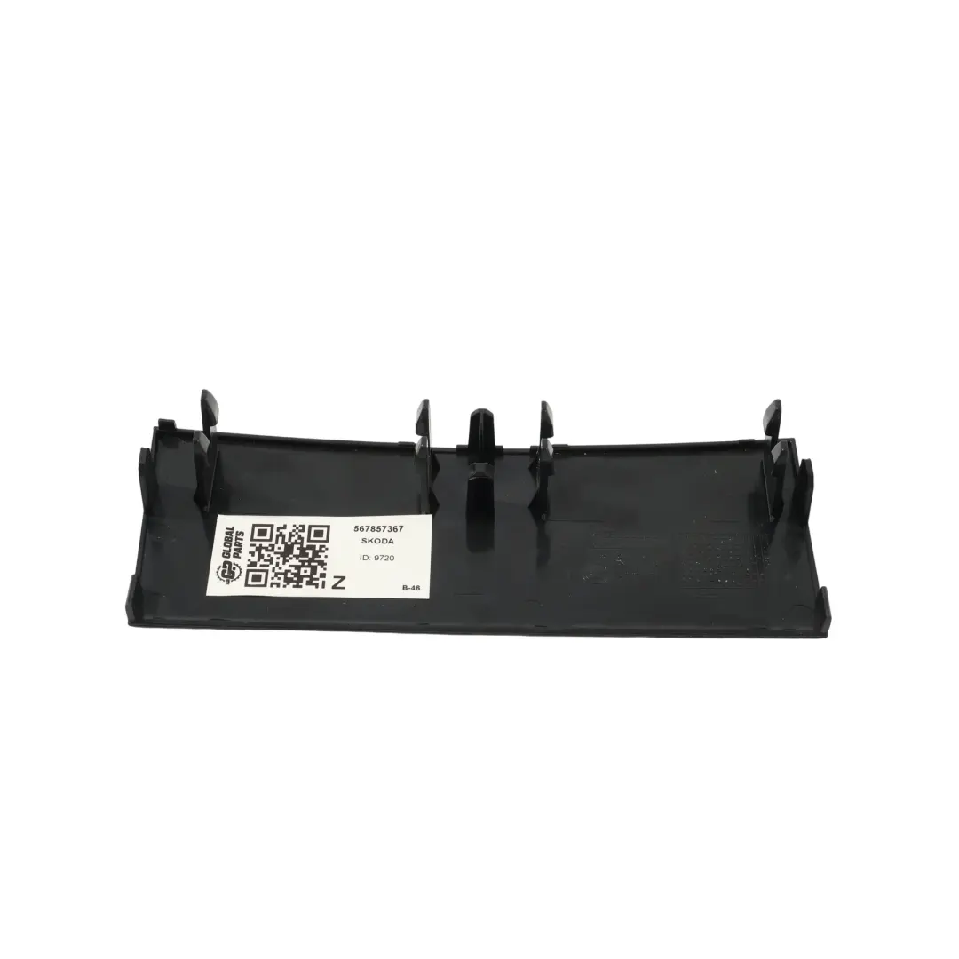 Osłona Konsoli Środkowej Satynowa Czarna do Skoda Karoq o numerze 567857367 Skoda Karoq Osłona Konsoli Środkowej Satynowa Czarna - SKU 567857367 - Numer Części 567857367
