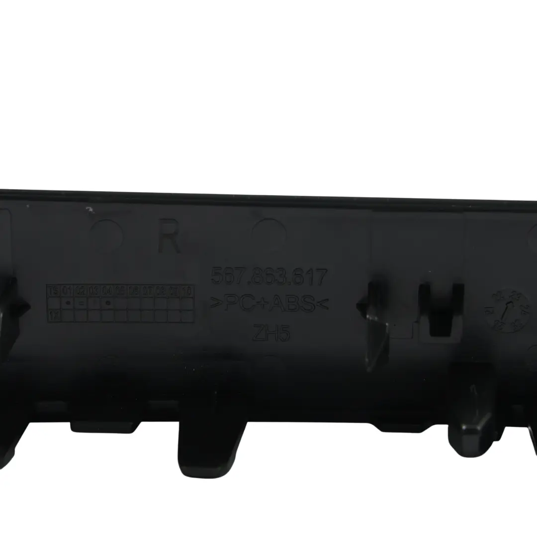 Mittelkonsole Verkleidung Abdeckung Blende für Skoda Kodiaq Karoq mit Teilenummer 567863617 Skoda Kodiaq Karoq Mittelkonsole Verkleidung Abdeckung Blende - SKU 567863617 - Teilenummer 567863617