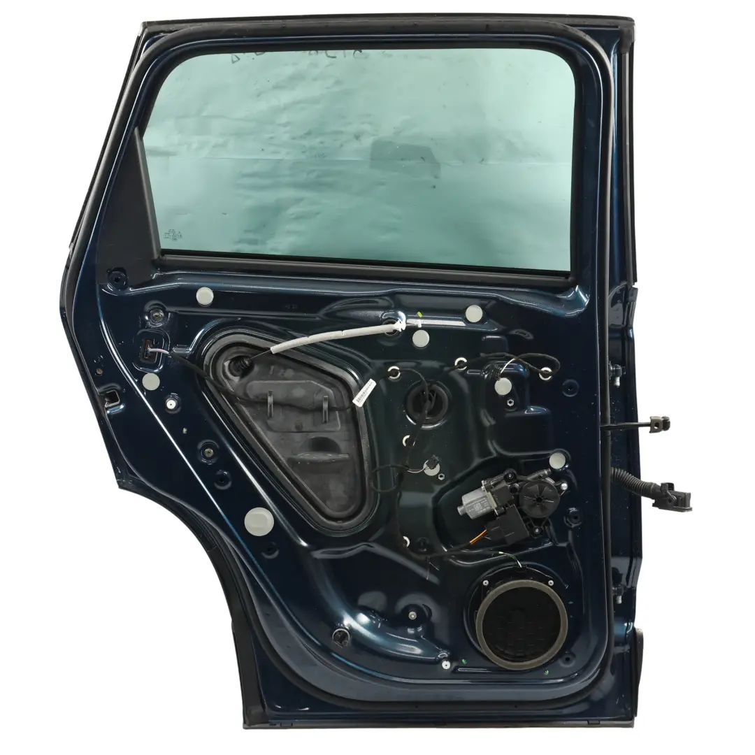 Door Rear Left N/S Covering Panel Lava Blue Metallic - W5Q to Skoda Karoq with Part number 575833051J Skoda Karoq Door Rear Left N/S Covering Panel Lava Blue Metallic - W5Q - SKU 575833051J-LAVA - Part number 575833051J