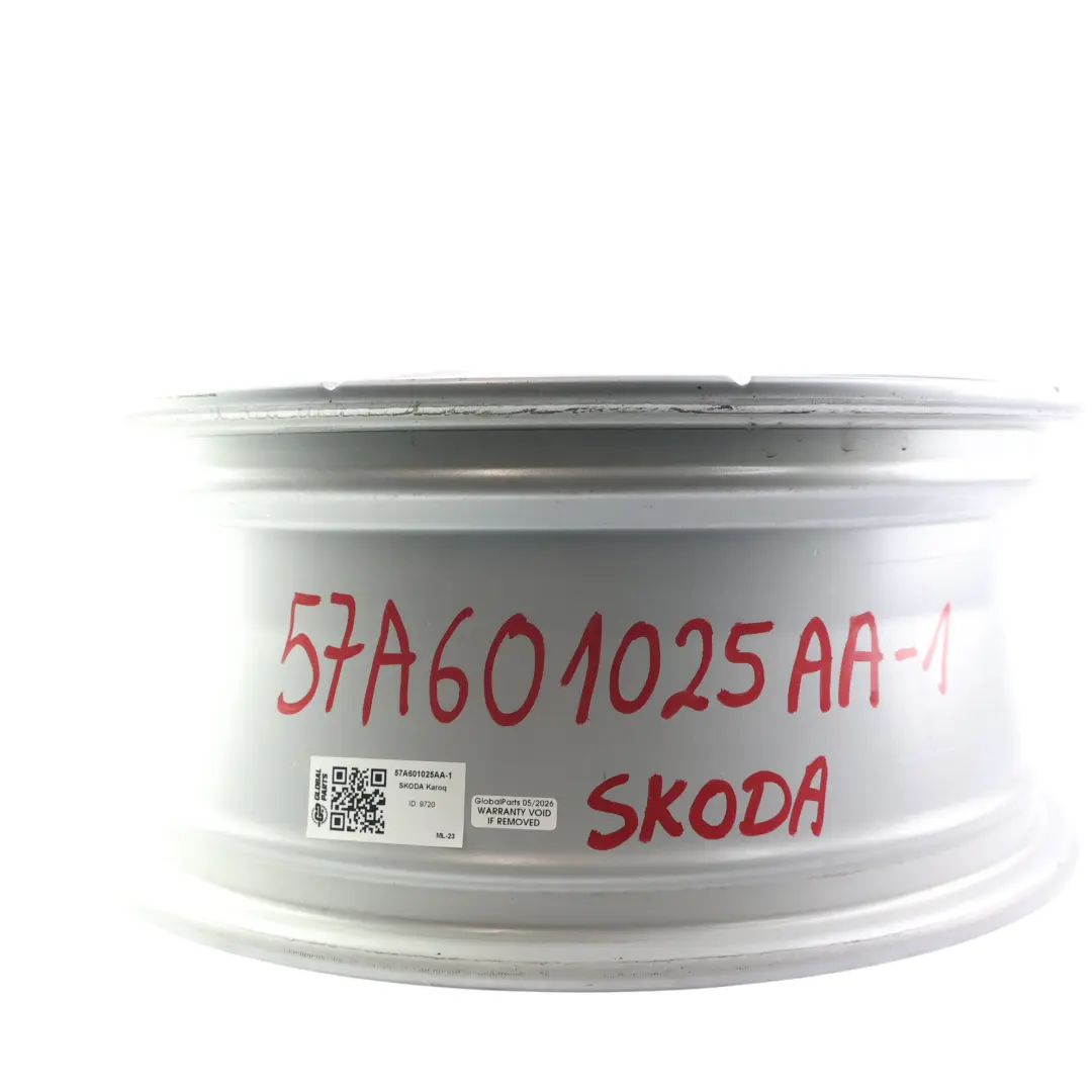 Skoda Karoq Alufelge Silber 17" 7J ET:45 Scutus Speiche - SKU 57A601025AA-1 - Teilenummer 57A601025AA