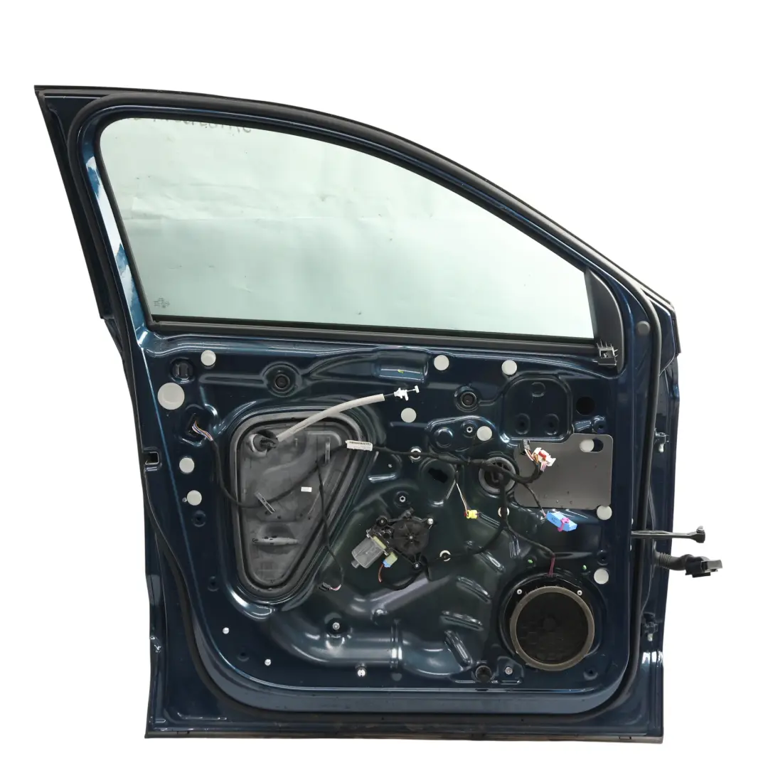 Skoda Karoq Door Front Left N/S Covering Panel Lava Blue Metallic - W5Q - SKU 57A831051A-LAVA - Part number 57A831051A