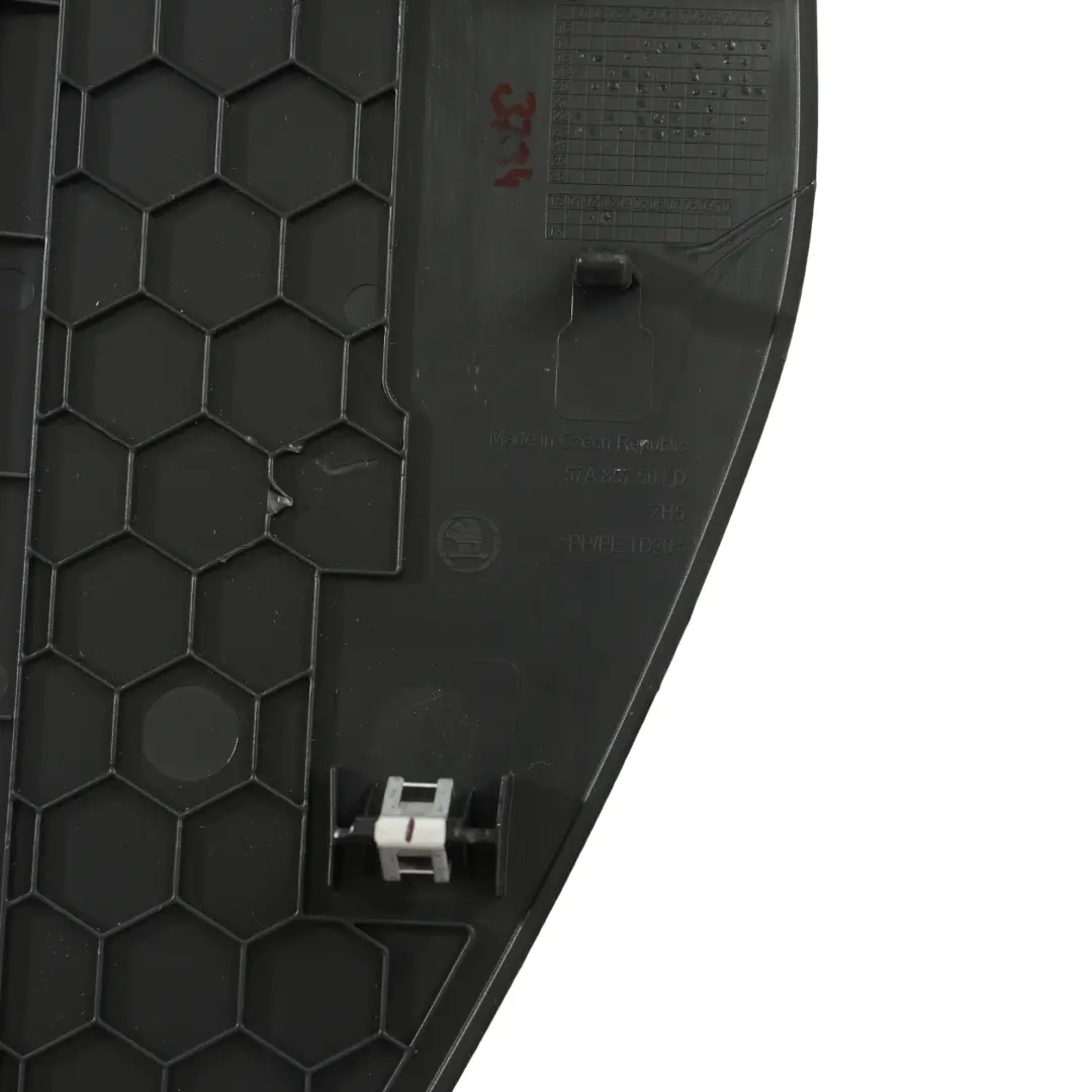 Skoda Karoq Armaturenbrett Endabdeckung Verkleidung Rechts - SKU 57A857504D - Teilenummer 57A857504D