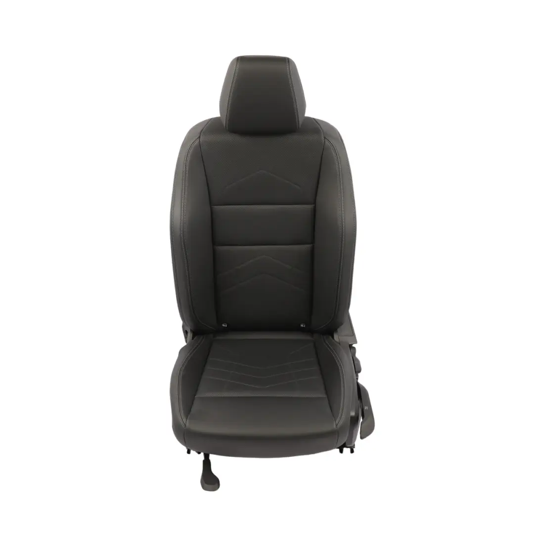 BMW X1 U11 Front Seat Heated Left N/S Imitation Leather Veganza Black Perforated - SKU 5A59CF7-1 - Part number 5A59CF7