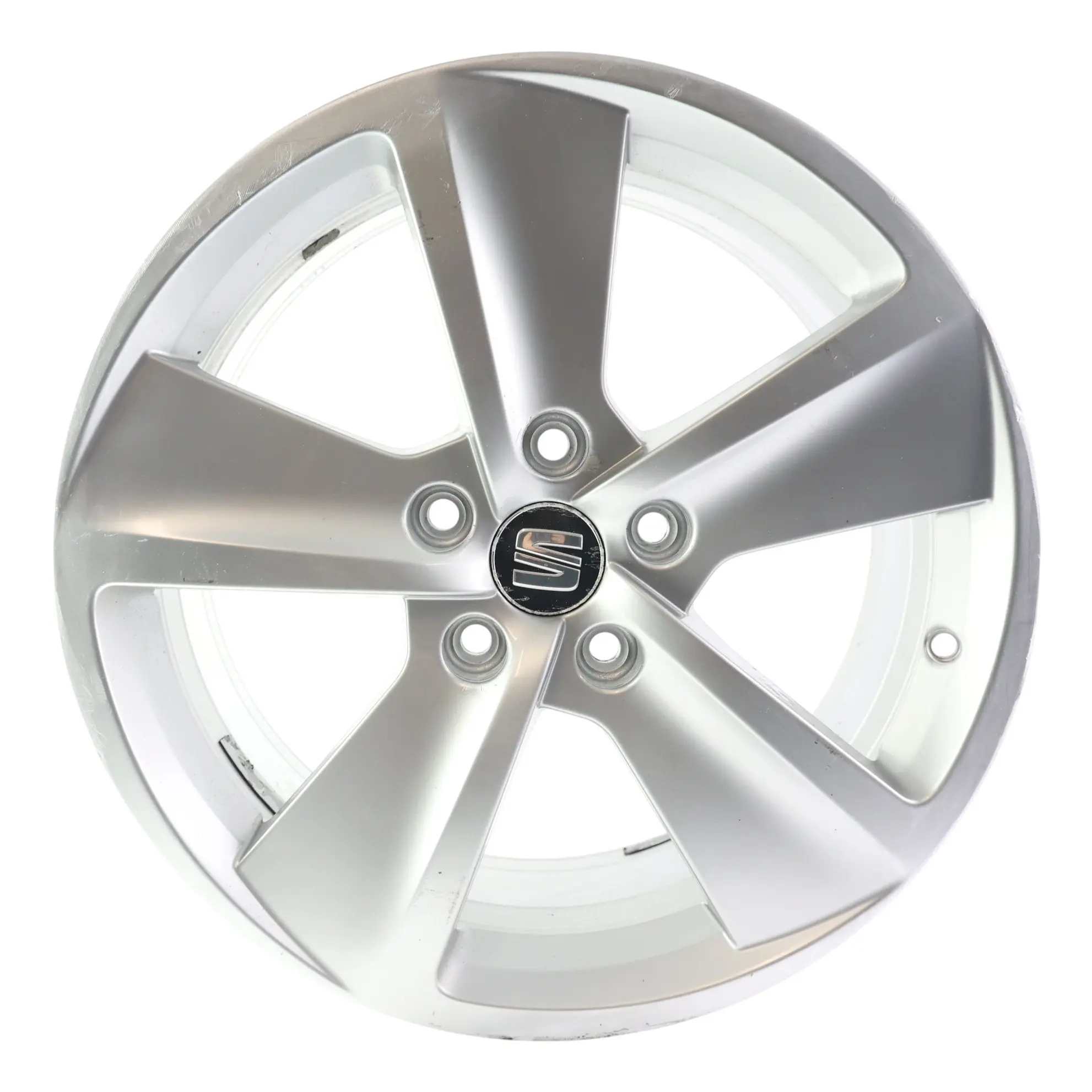 Seat Leon MK3 5F Llanta Aleación Plata 17" 7.5J ET:51 5F0601025B