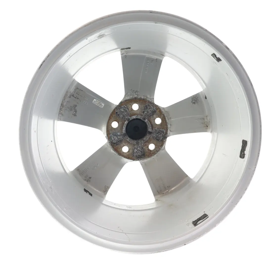 Seat Leon Mk3 5F Wheel Rim Alloy Silver 17" 7.5J ET:51 Star Spoke - SKU 5F0601025B-5 - Part number 5F0601025B