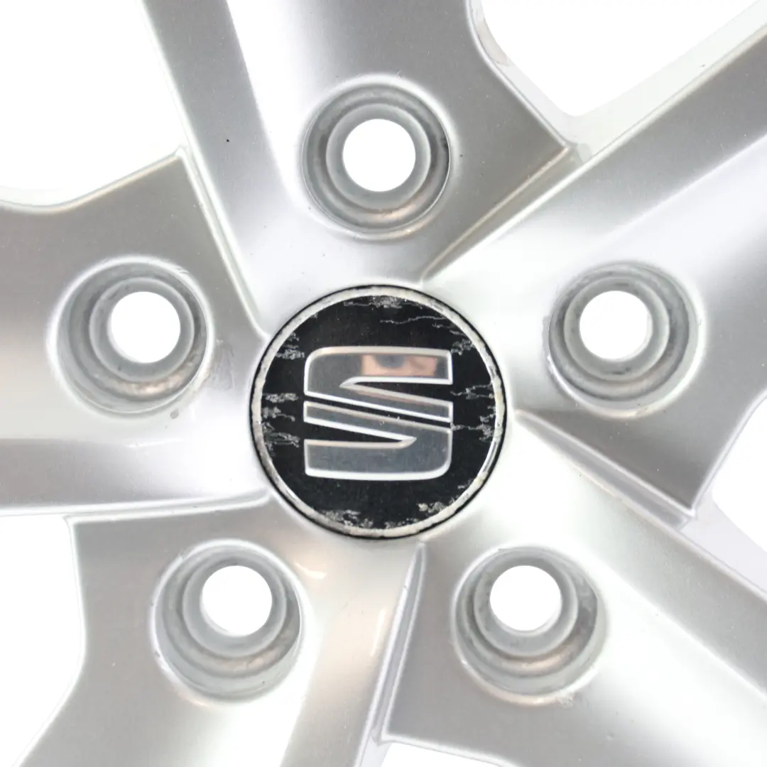 Seat Leon MK3 5F Cerchione Lega Argento 17" 7.5J ET:51 Star Spoke - SKU 5F0601025B-5 - Numero di parte 5F0601025B