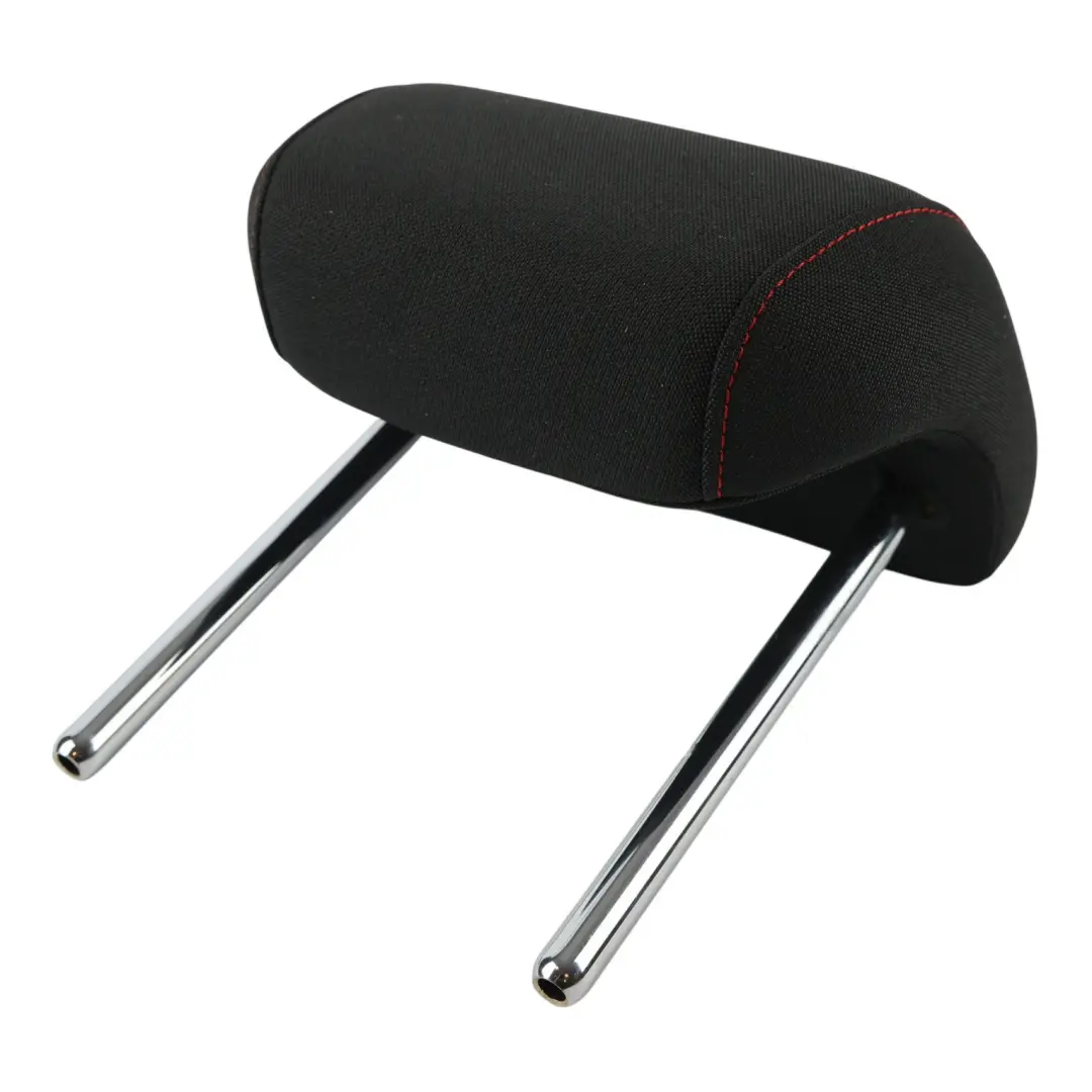 MK3 5F Reposacabezas Asiento Trasero Tela Negro Rojo Izquierdo Derecho para Seat Leon con número de pieza 5F0885901N Seat Leon MK3 5F Reposacabezas Asiento Trasero Tela Negro Rojo Izquierdo Derecho - SKU 5F0885901N - Número de pieza 5F0885901N