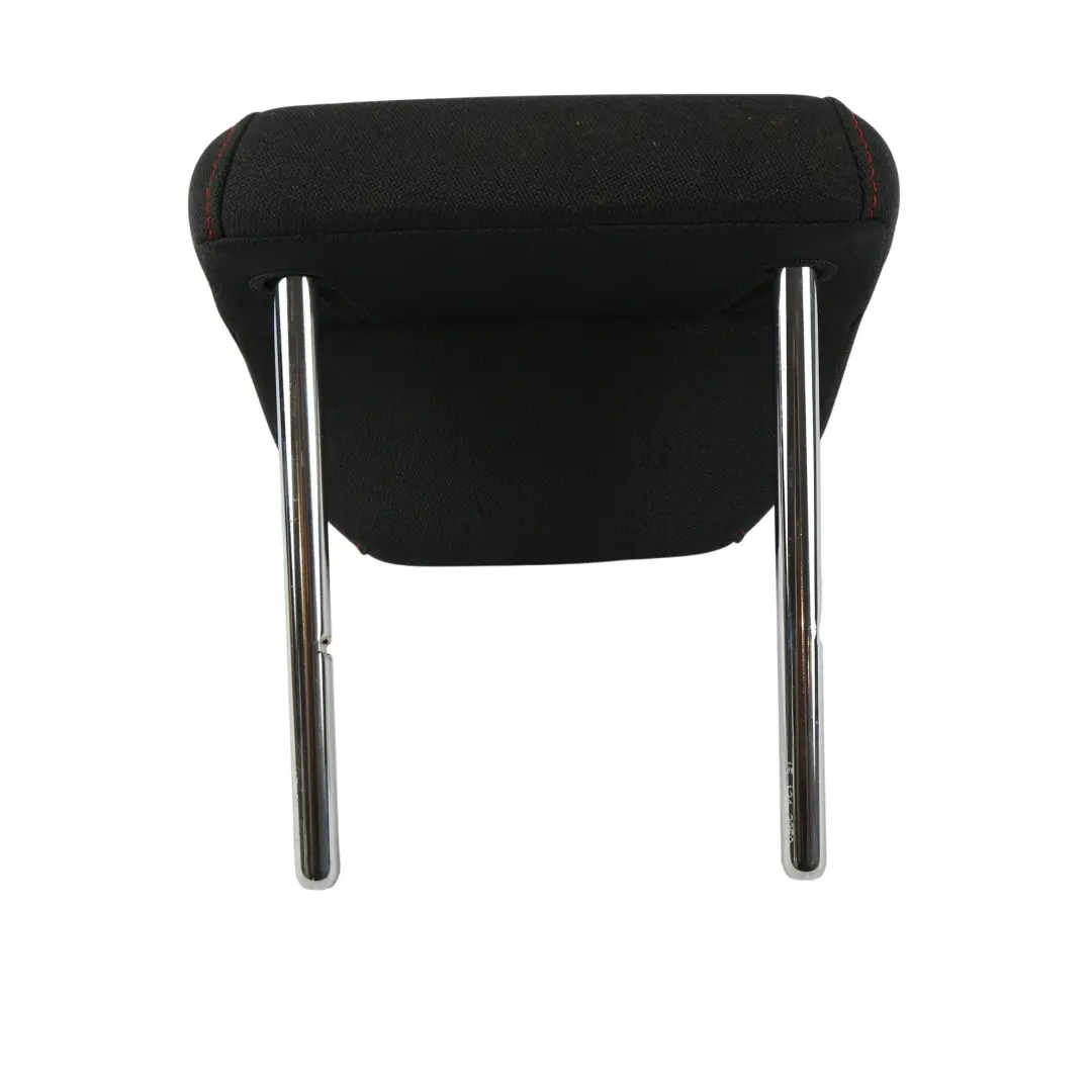 Seat Leon Mk3 5F Rear Seat Headrest Fabric Schwarz Flashrot Left Right N/O/S - SKU 5F0885901N - Part number 5F0885901N