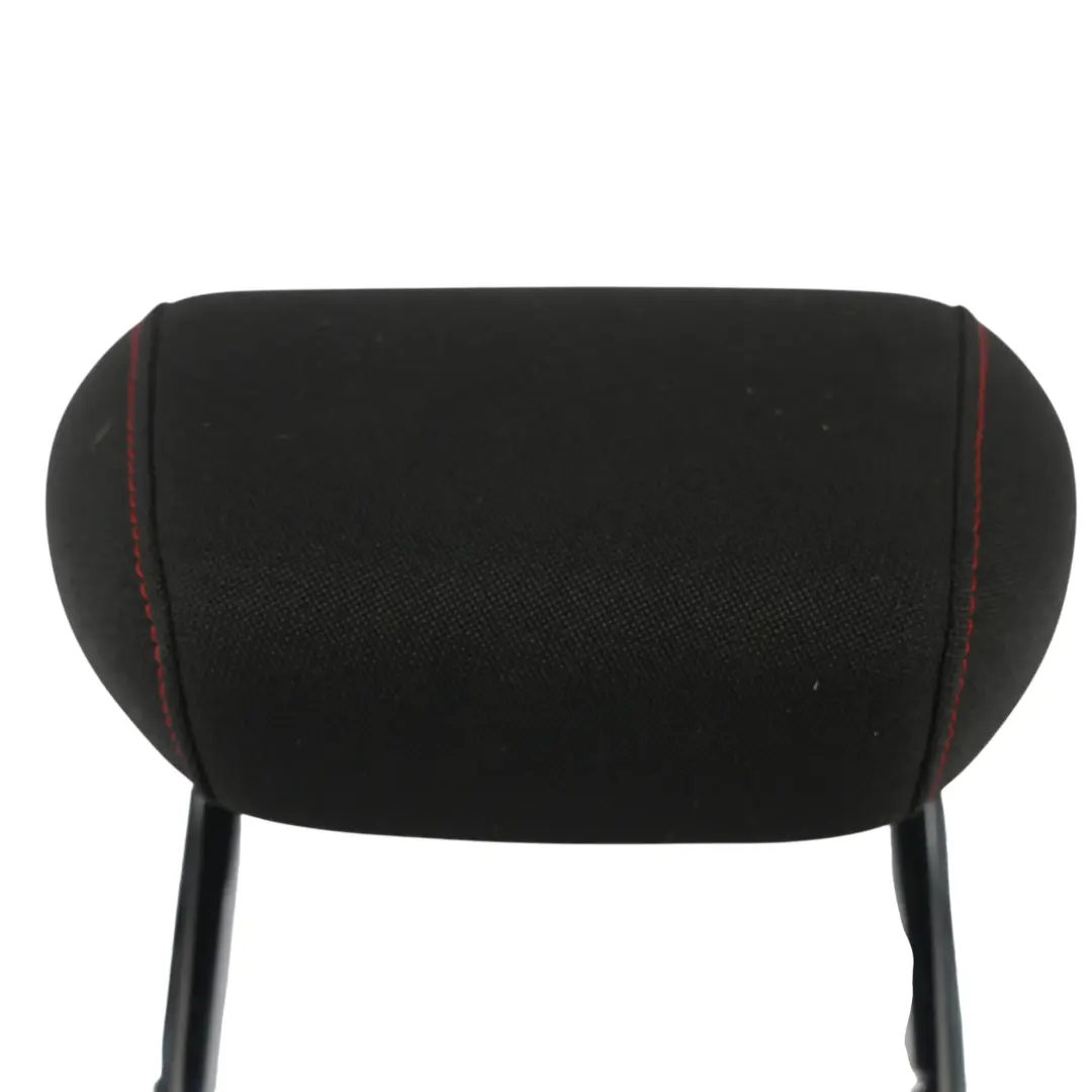 MK3 5F Reposacabezas Asiento Trasero Tela Negro Rojo Izquierdo Derecho para Seat Leon con número de pieza 5F0885901N Seat Leon MK3 5F Reposacabezas Asiento Trasero Tela Negro Rojo Izquierdo Derecho - SKU 5F0885901N - Número de pieza 5F0885901N