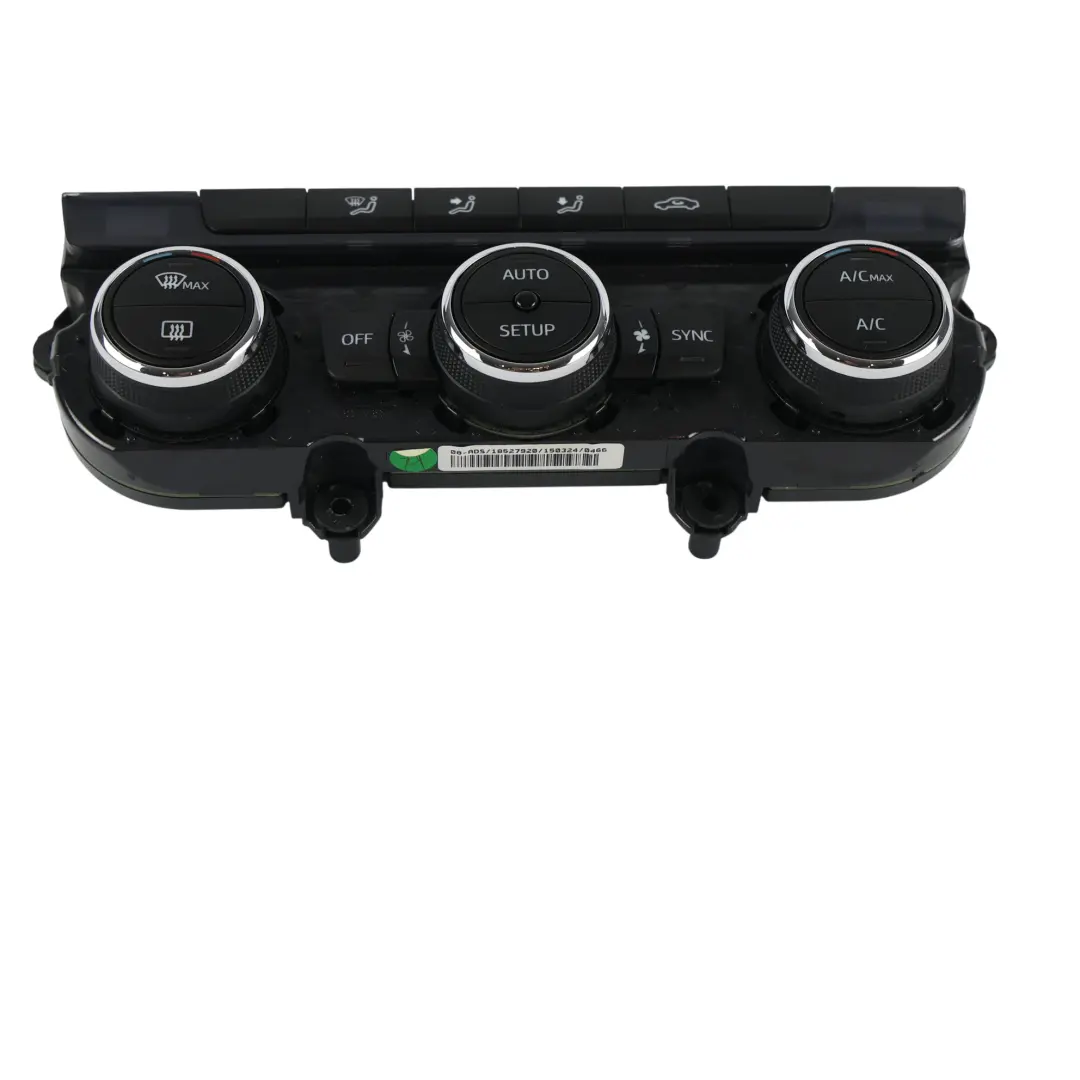 5F MK3 Ateca KH Panel Interruptor Control Clima Dual Zona para Seat Leon con número de pieza 5F0907044H Seat Leon 5F MK3 Ateca KH Panel Interruptor Control Clima Dual Zona - SKU 5F0907044H - Número de pieza 5F0907044H
