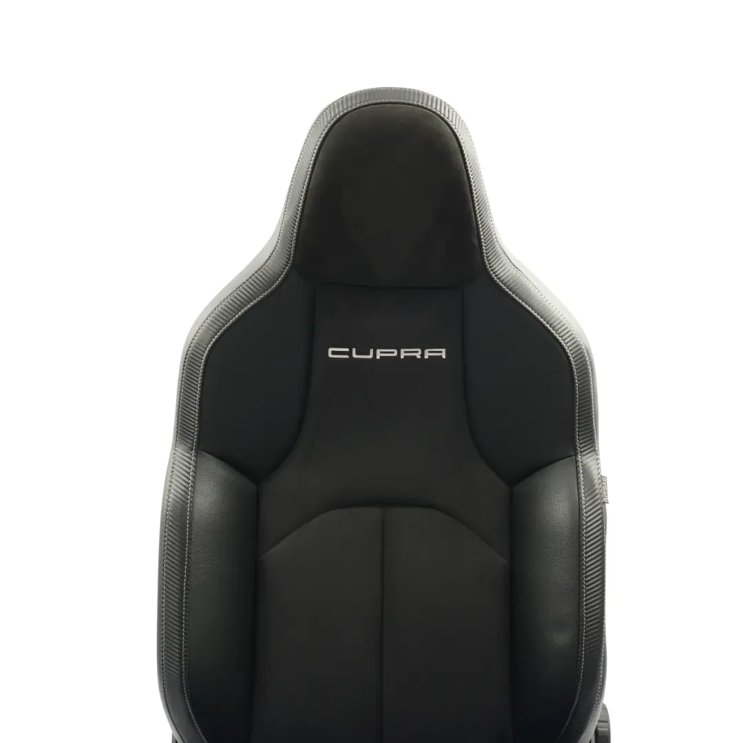 5F Cupra Sitz Vorne Beheizt Links Alcantara Leder Schwarz Carbon für Seat Leon mit Teilenummer 5F3881805EG Seat Leon 5F Cupra Sitz Vorne Beheizt Links Alcantara Leder Schwarz Carbon - SKU 5F3881805EG-1 - Teilenummer 5F3881805EG