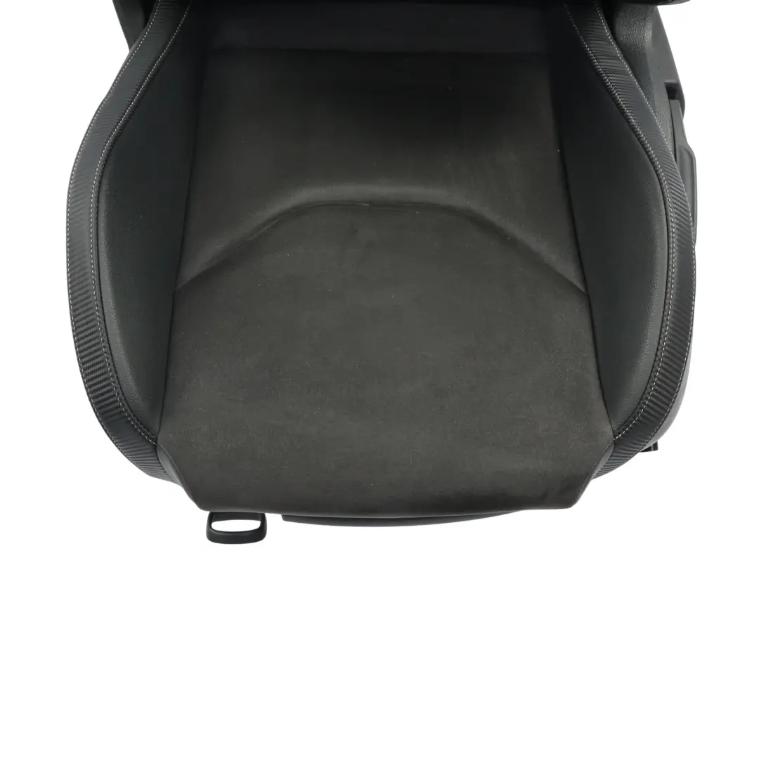 Seat Leon 5F Cupra Sitz Vorne Beheizt Links Alcantara Leder Schwarz Carbon - SKU 5F3881805EG-1 - Teilenummer 5F3881805EG