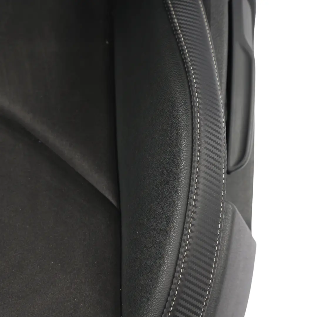 Mk3 Cupra Front Seat Heated Left N/S Alcantara Leather Black Carbon to Seat Leon with Part number 5F3881805EG Seat Leon Mk3 Cupra Front Seat Heated Left N/S Alcantara Leather Black Carbon - SKU 5F3881805EG-1 - Part number 5F3881805EG