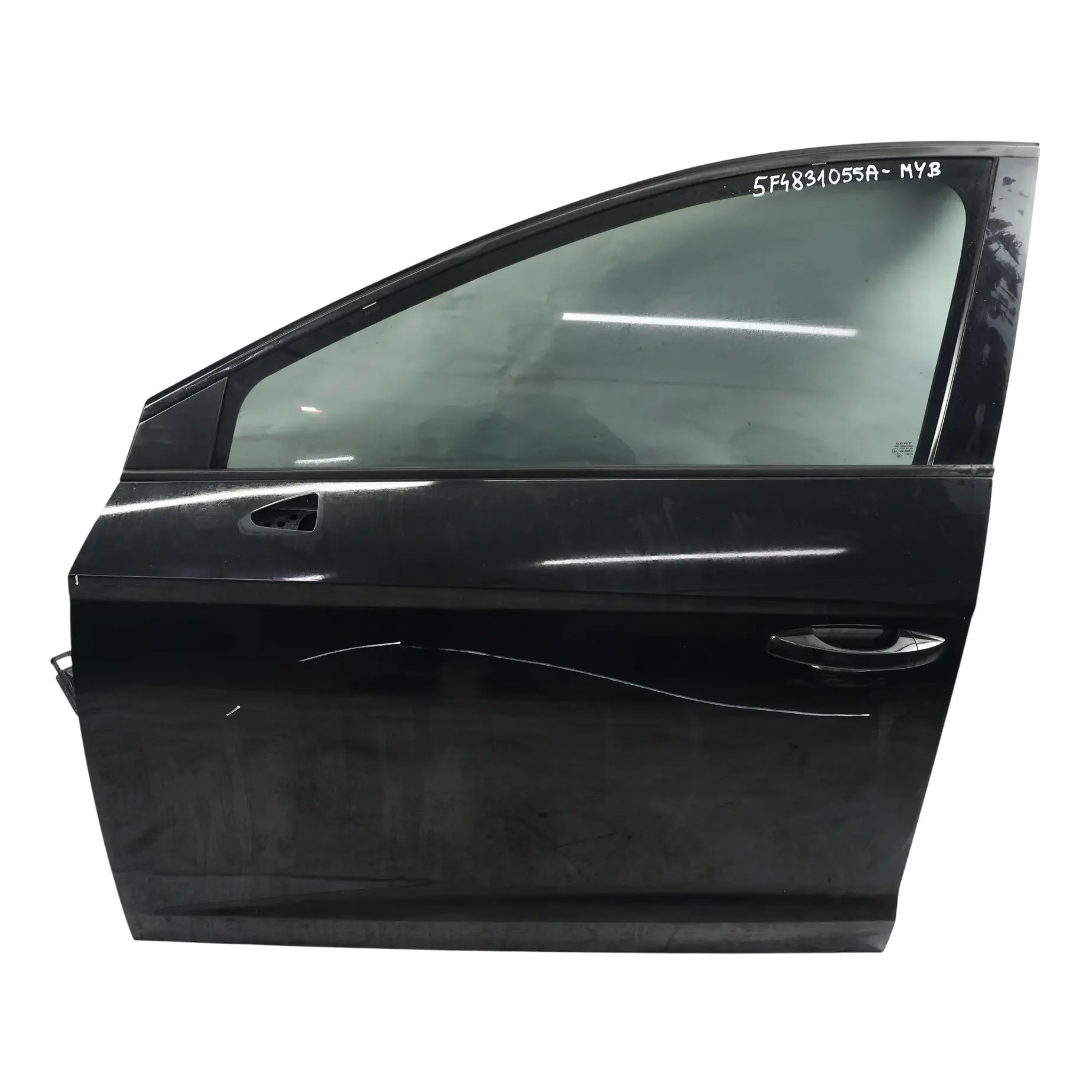 Seat Leon MK3 Puerta Delantera Izquierda Negro Mítico Metalizado Y9T