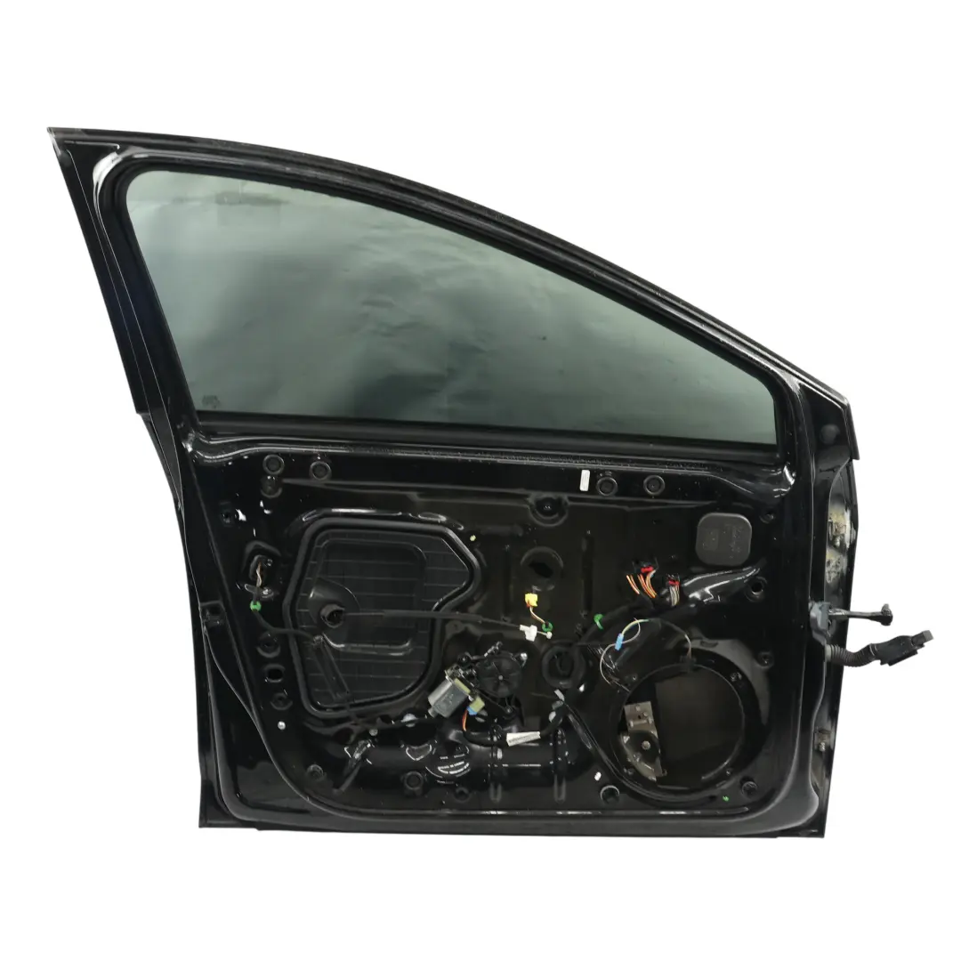 Mk3 Door Front Left N/S Mythical Black Metallic - Y9T to Seat Leon with Part number 5F4831055A Seat Leon Mk3 Door Front Left N/S Mythical Black Metallic - Y9T - SKU 5F4831055A-MYB - Part number 5F4831055A