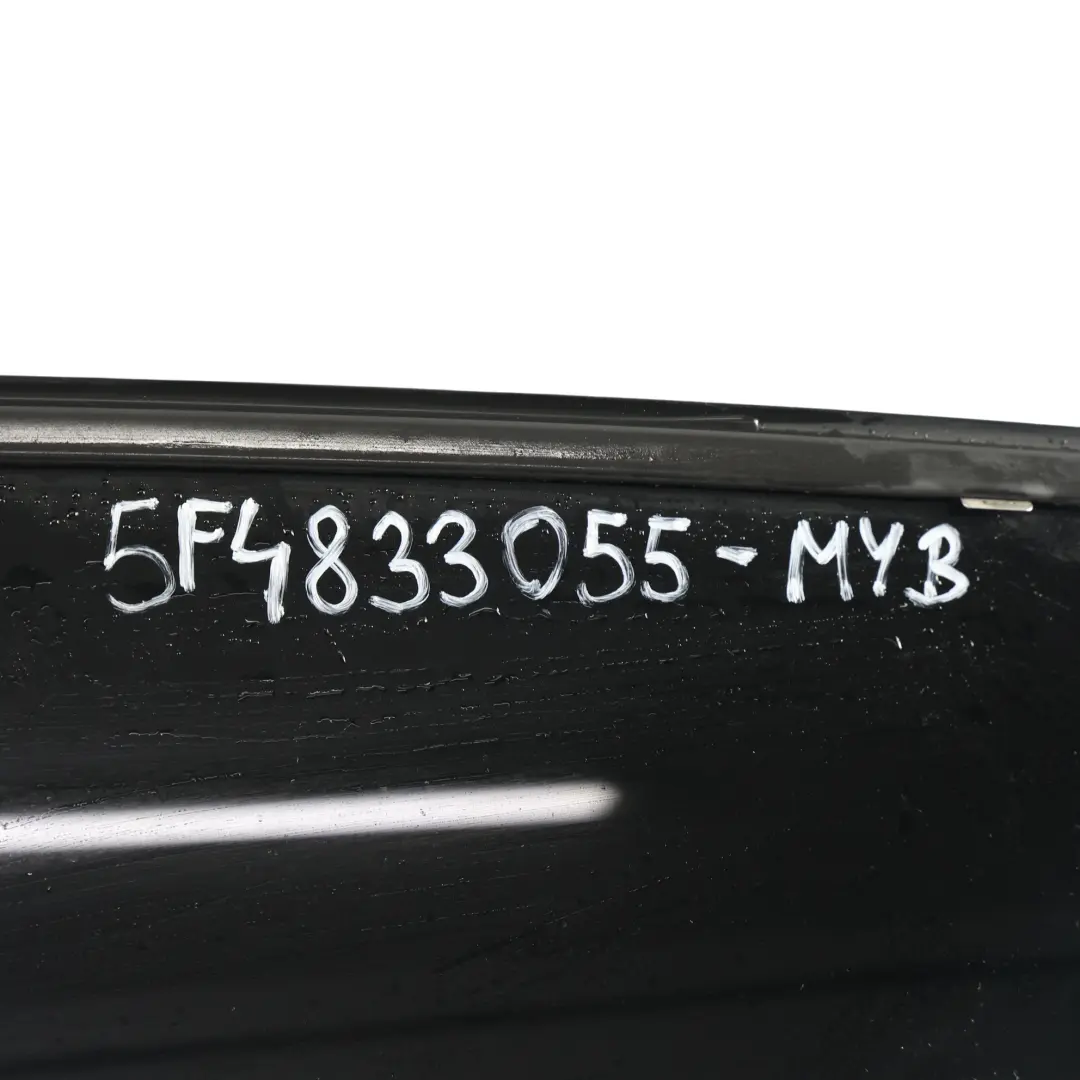 Seat Leon MK3 Porta Posteriore Sinistra Nero Metallizzato Mitico Y9T - SKU 5F4833055-MYB - Numero di parte 5F4833055