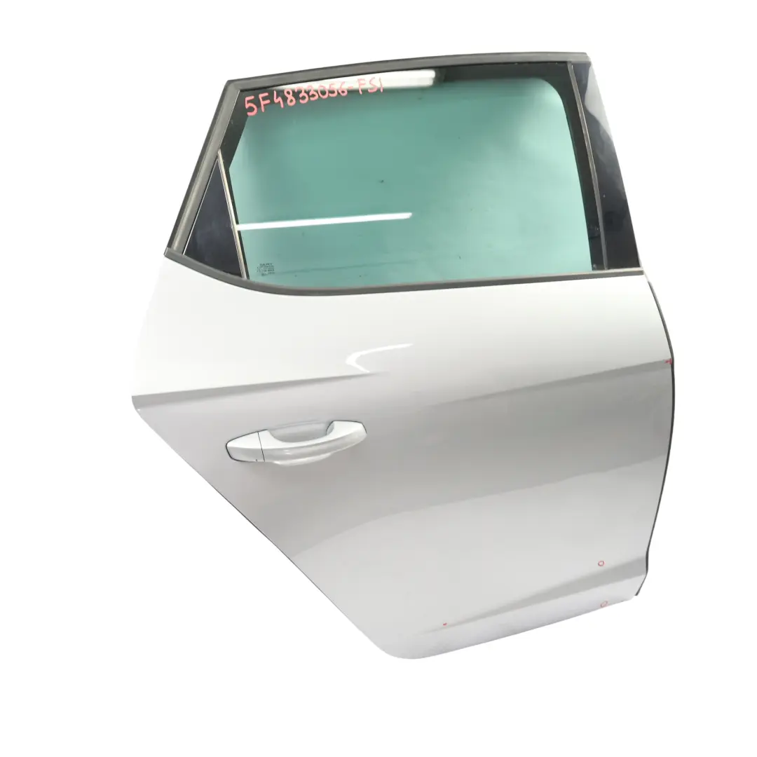 Seat Leon MK3 Tür Hinten Rechts Abdeckung Panel Folie Silber Metallic Z7G - SKU 5F4833056-FSI - Teilenummer 5F4833056