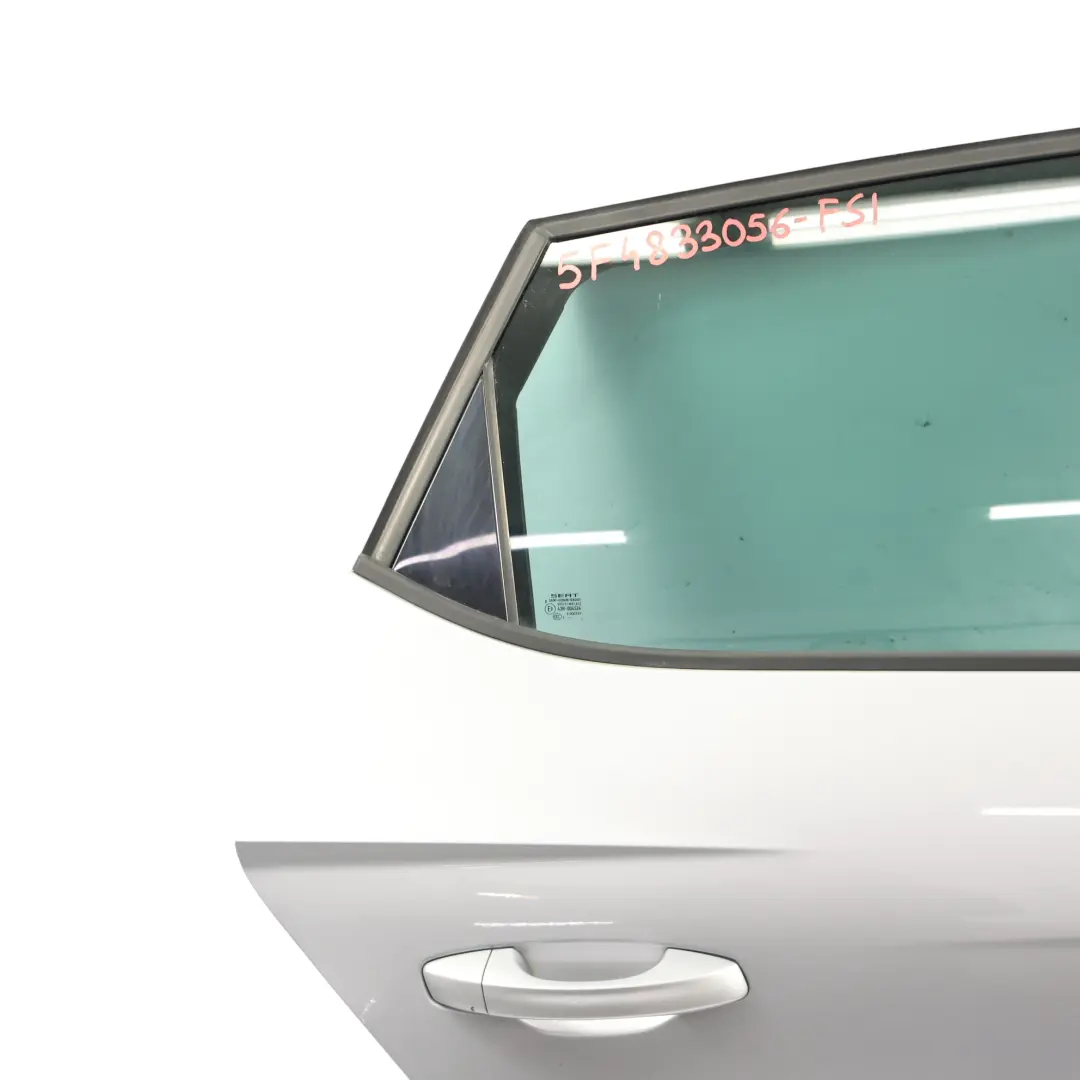 Seat Leon MK3 Porta Posteriore Destra Pannello Argento Metallico Z7G - SKU 5F4833056-FSI - Numero di parte 5F4833056